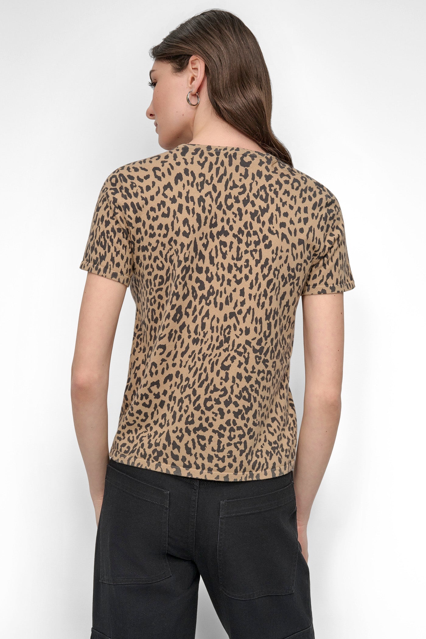 CHEETAH PRINT SWEATER TEE