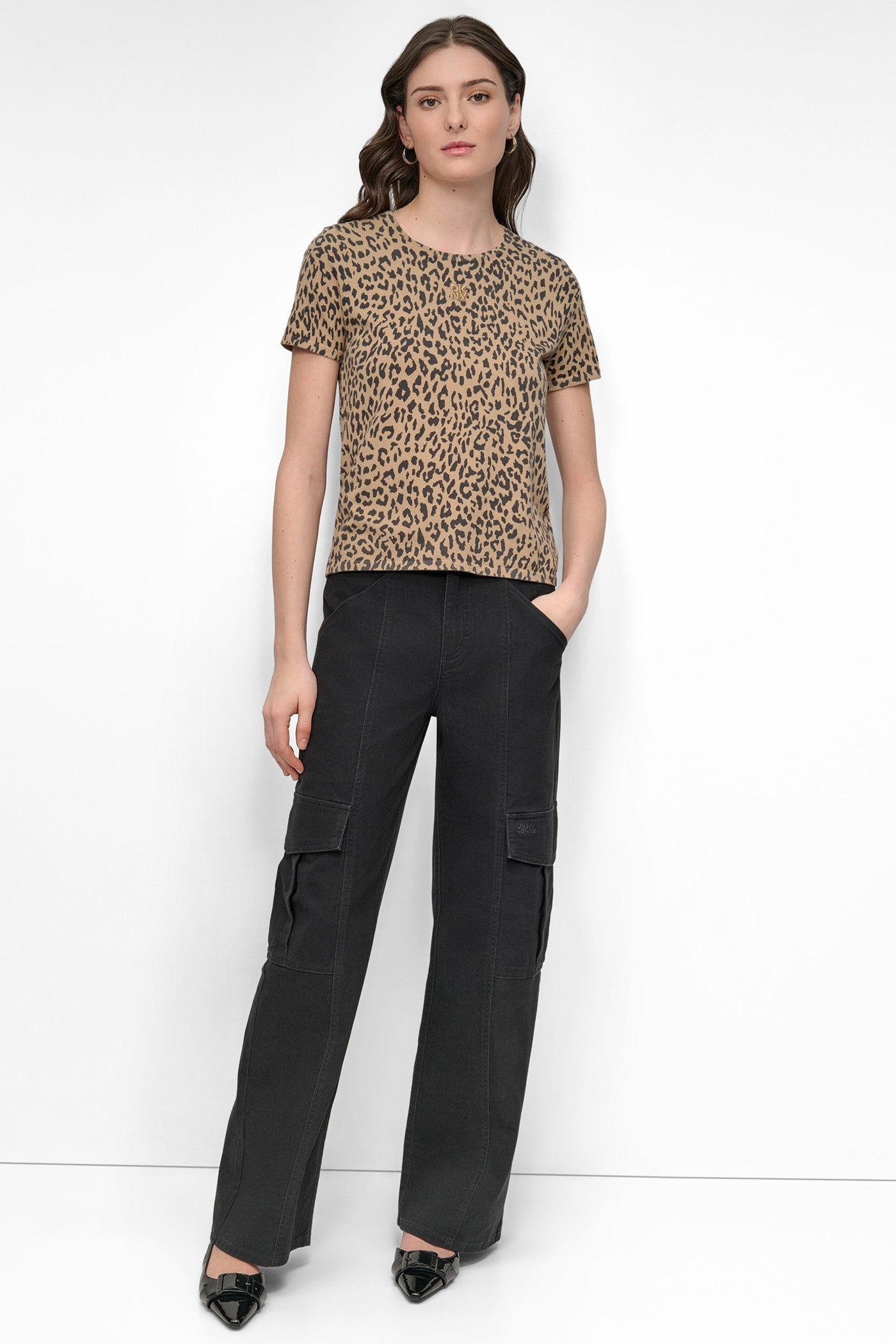 CHEETAH PRINT SWEATER TEE