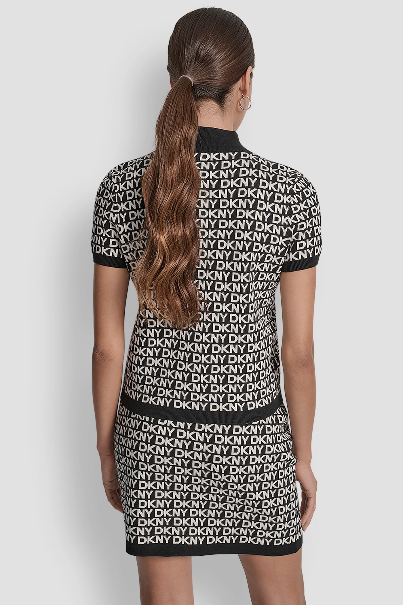 LOGO JACQUARD TOP