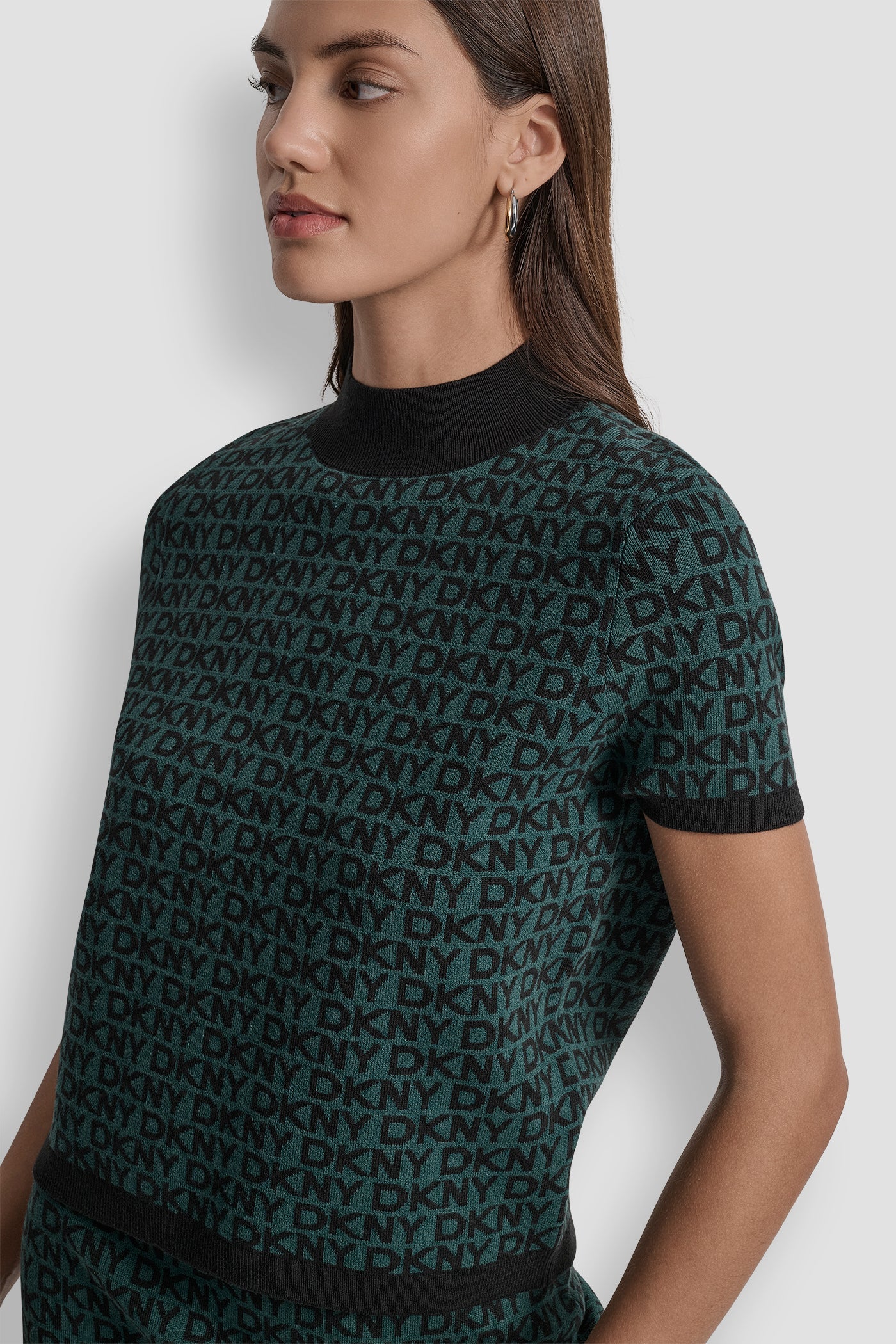 LOGO JACQUARD TOP