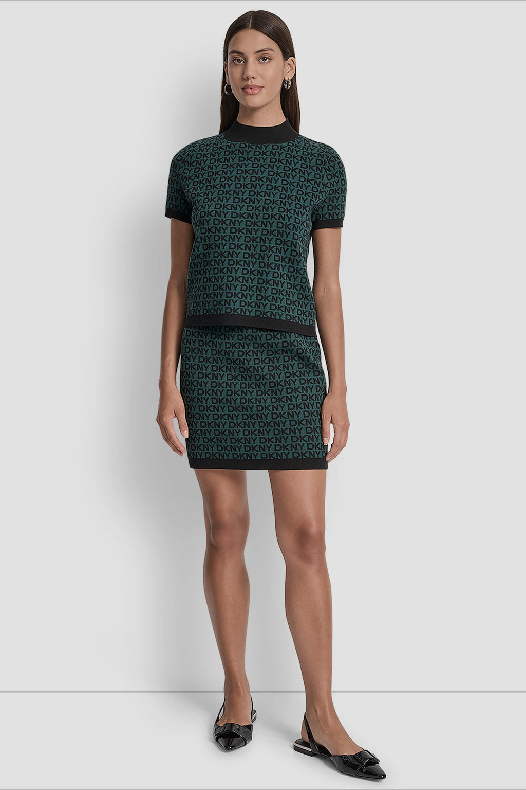 LOGO JACQUARD TOP