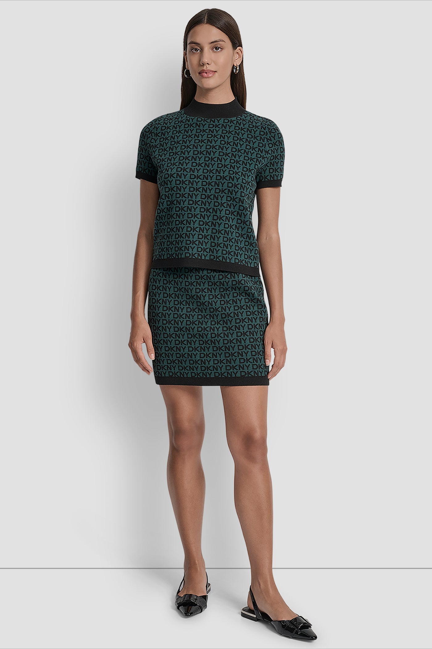 LOGO JACQUARD TOP