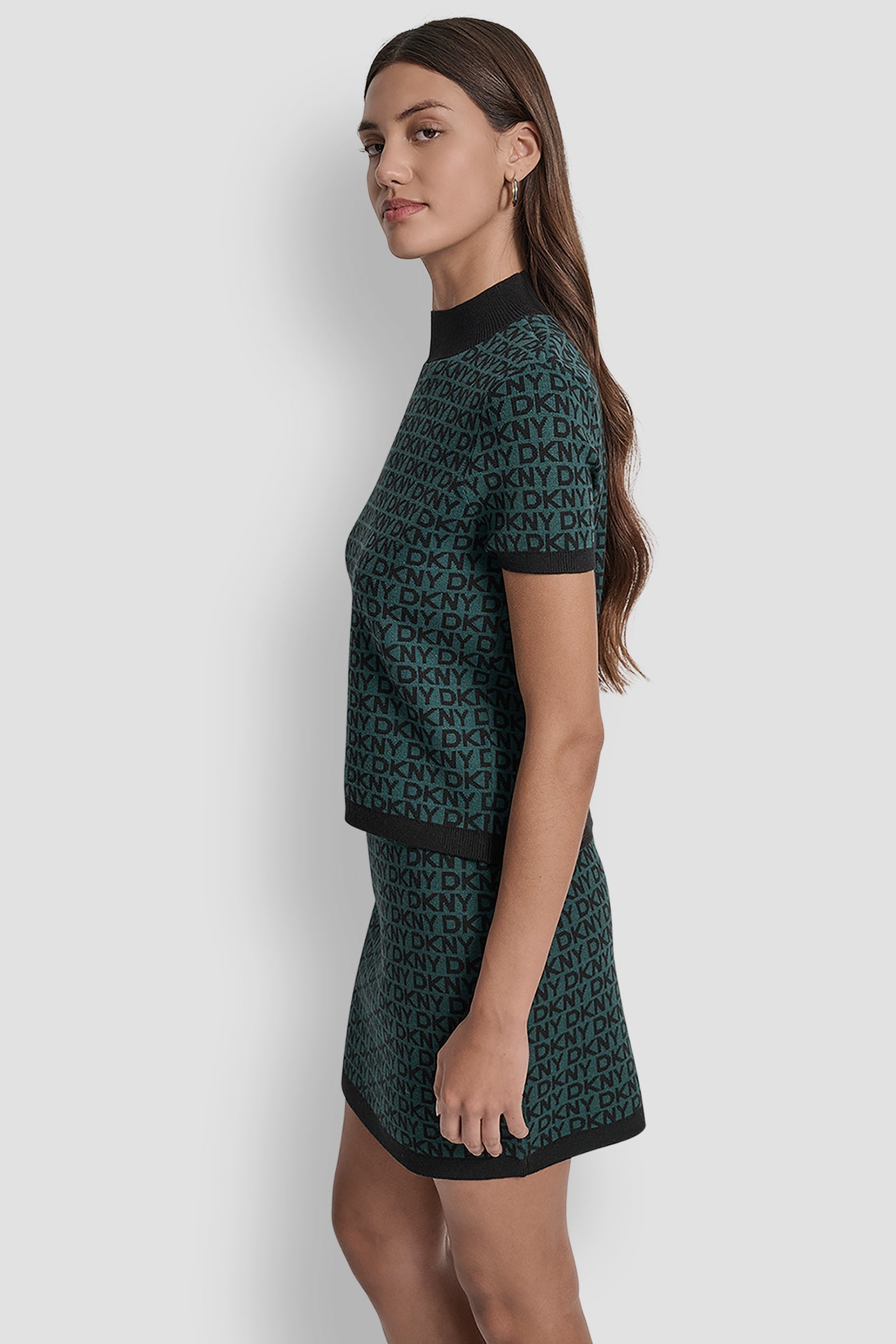 LOGO JACQUARD TOP