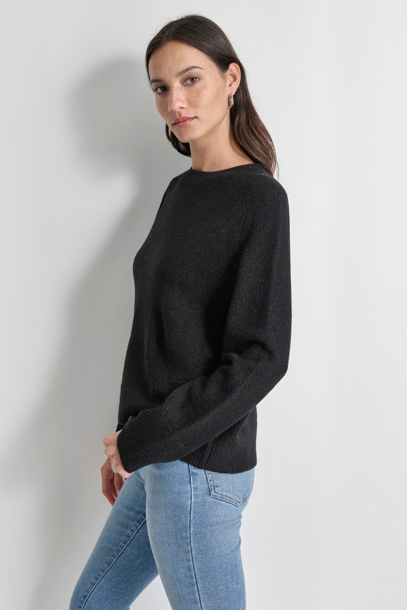 METALLIC SWEATER