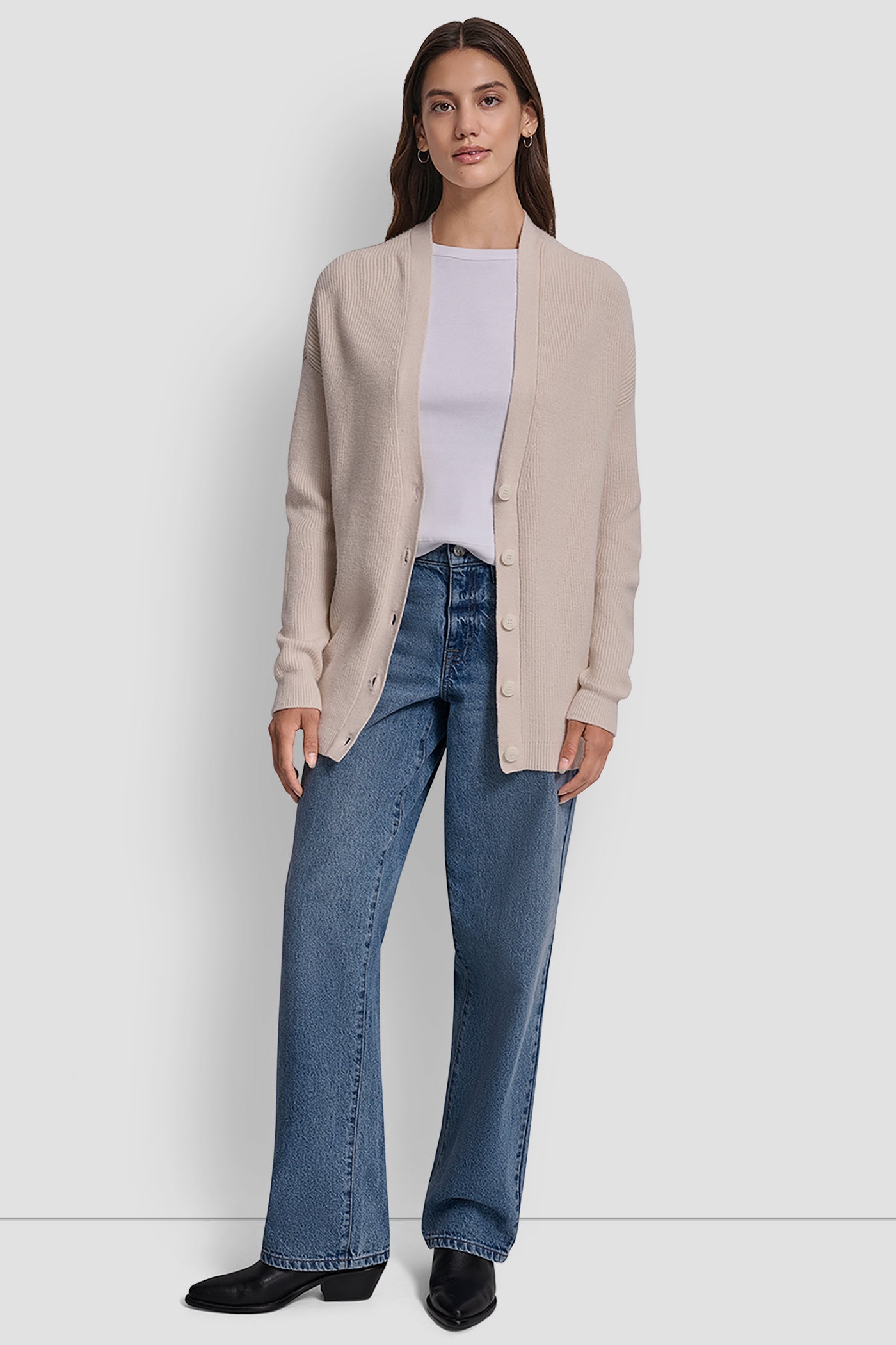 PATCH-EMBELLISHED CARDIGAN