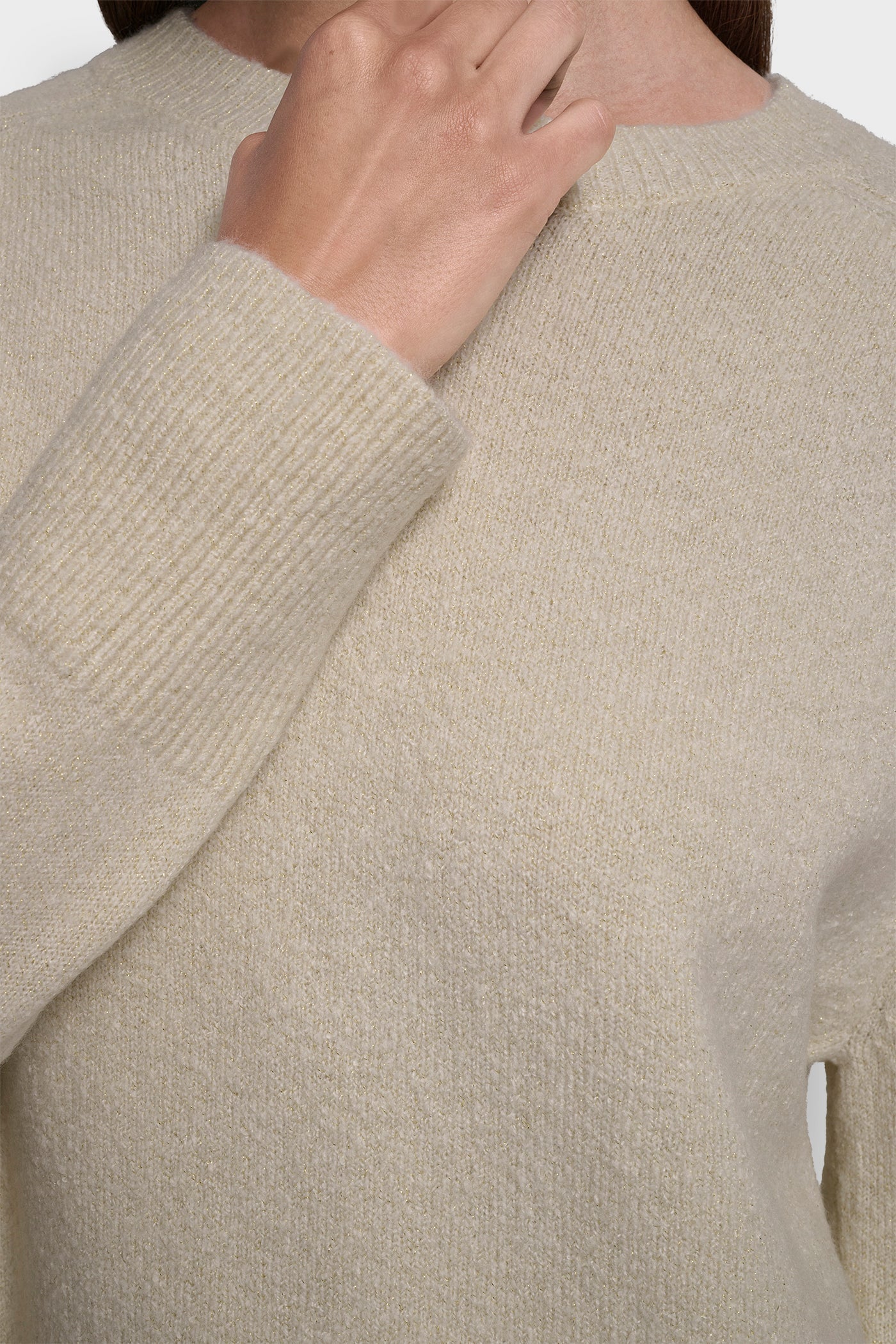 METALLIC SWEATER