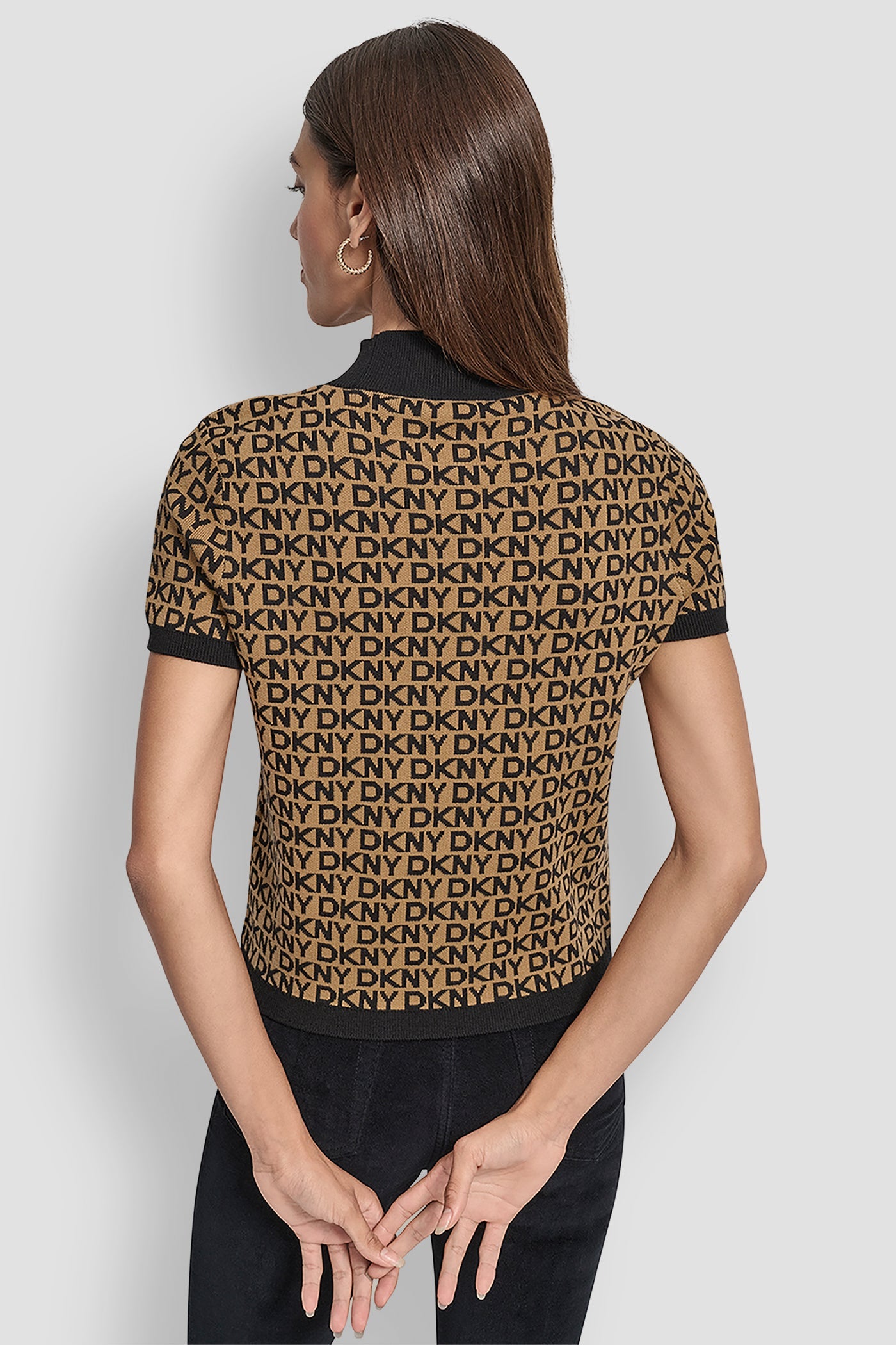 LOGO JACQUARD TOP