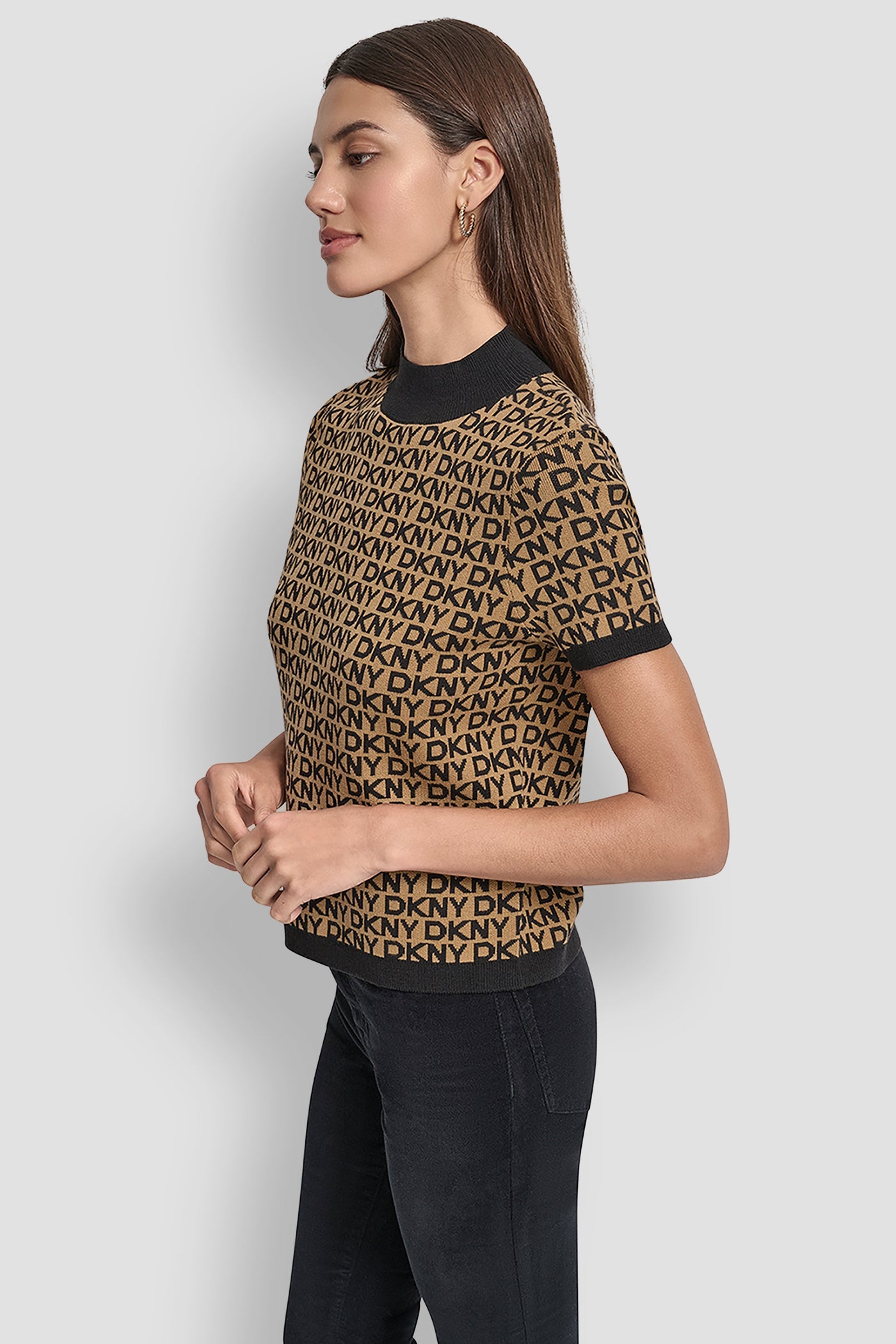 LOGO JACQUARD TOP