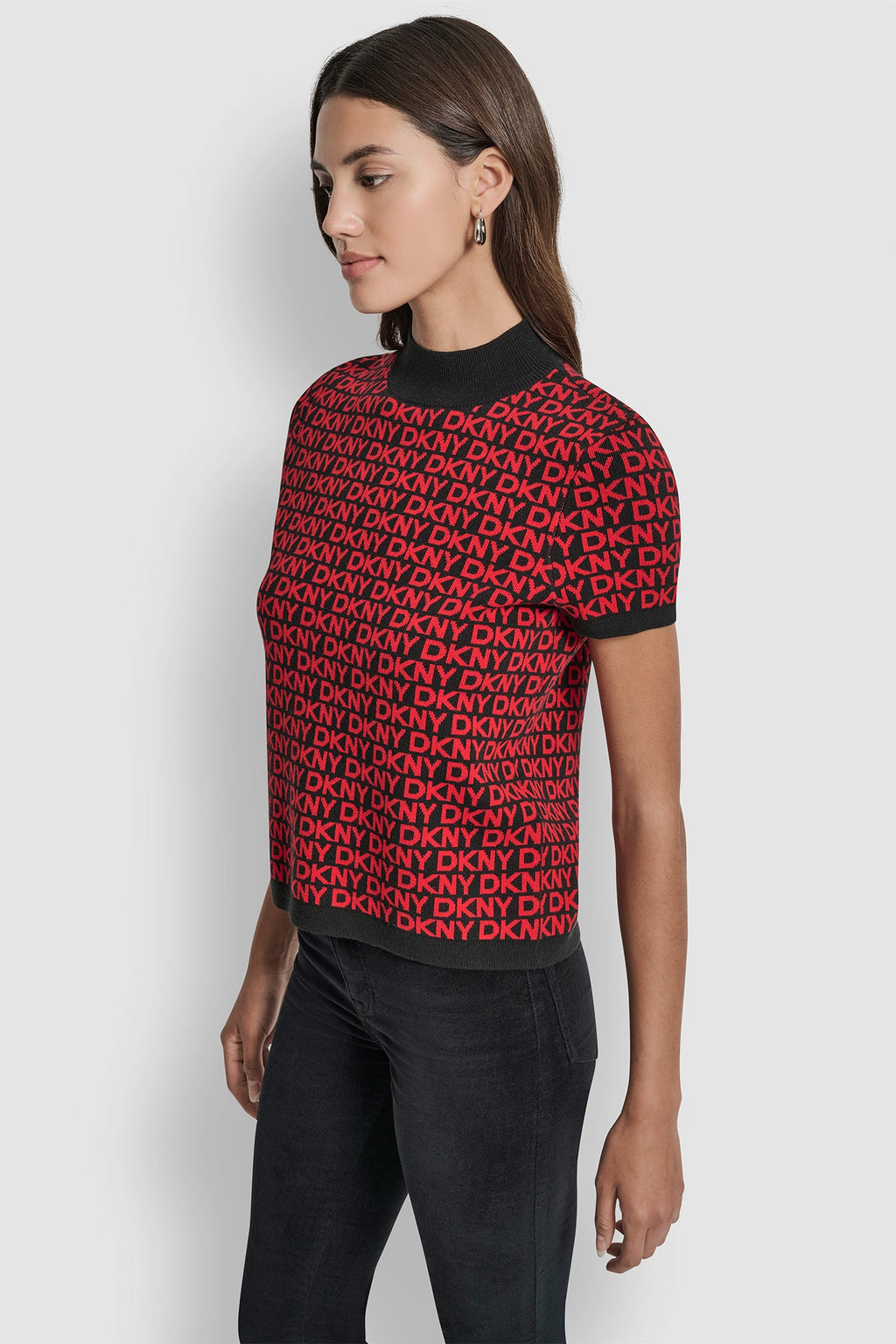 LOGO JACQUARD TOP
