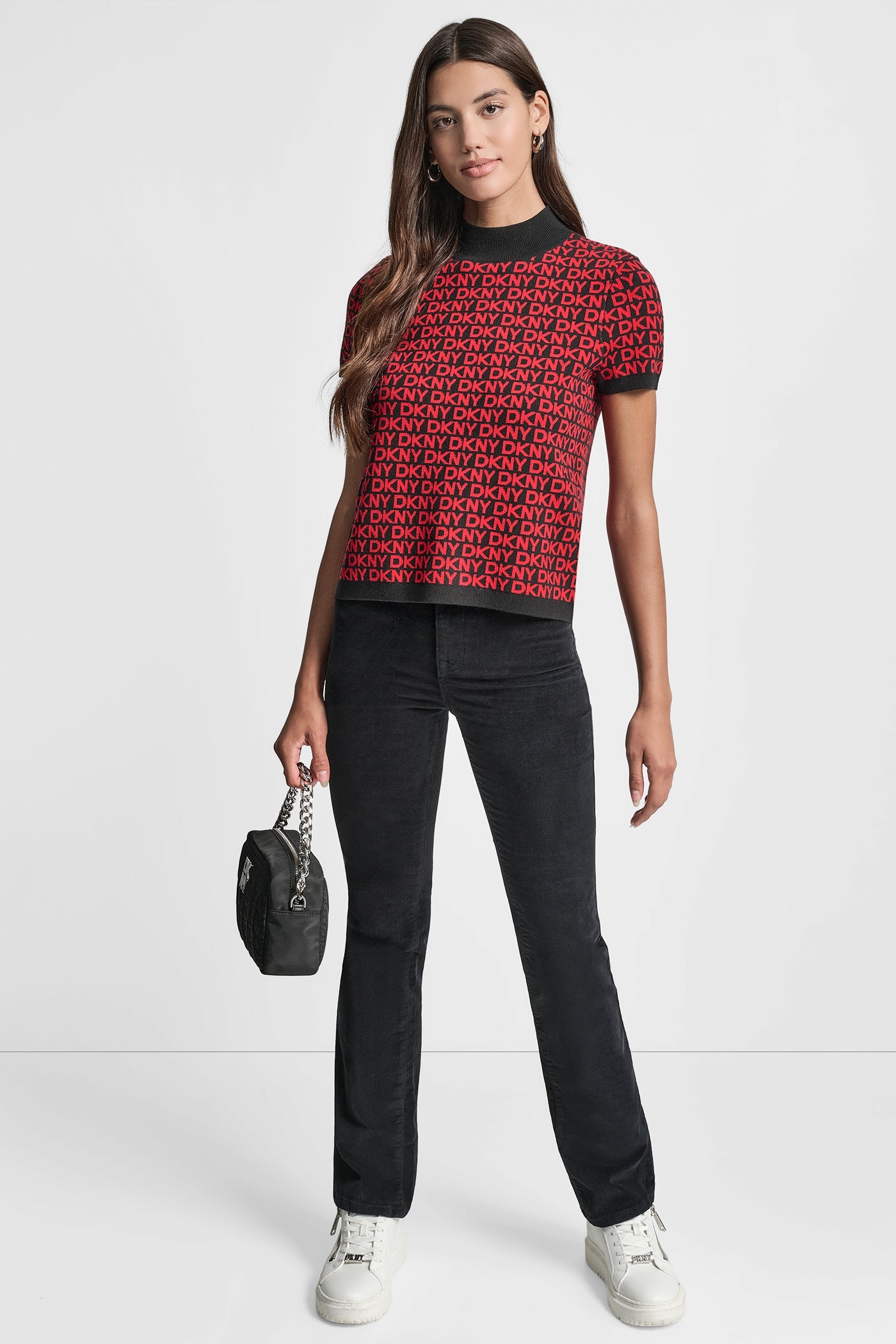LOGO JACQUARD TOP