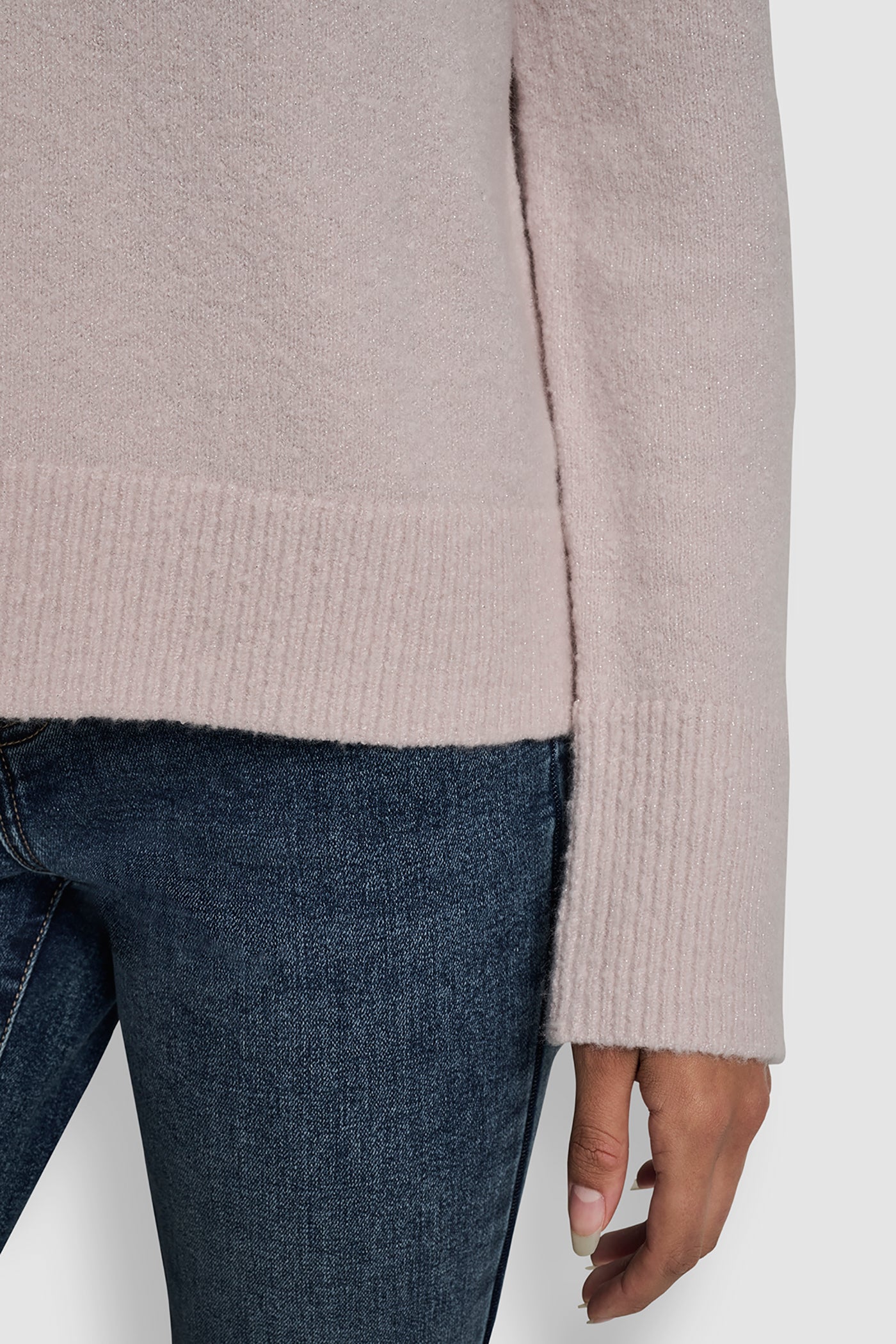 METALLIC SWEATER