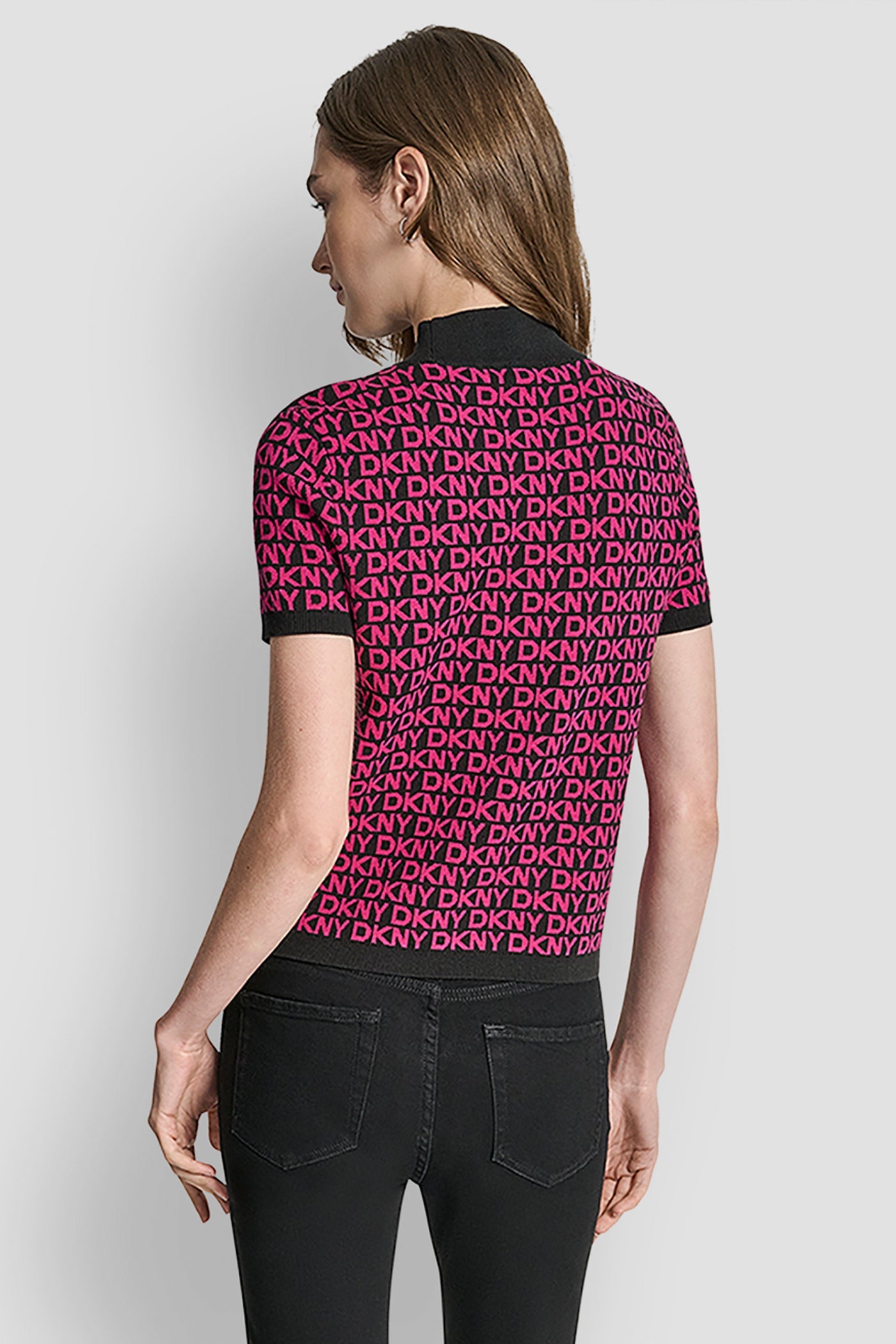 LOGO JACQUARD TOP