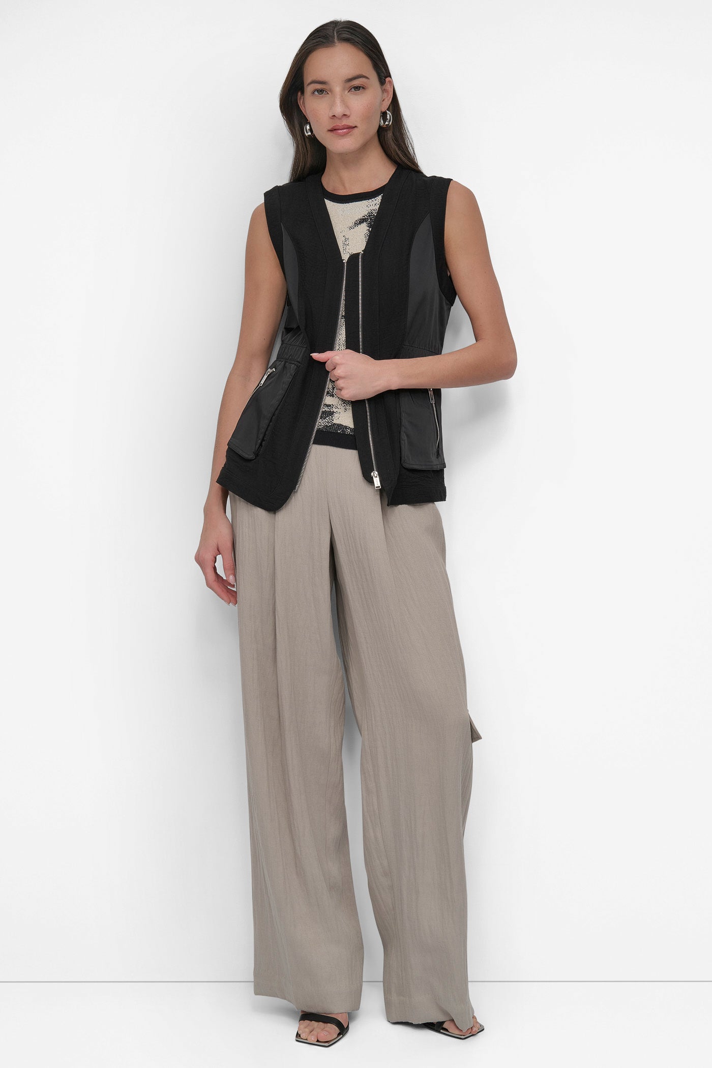 VEST IN SHINE MATTE