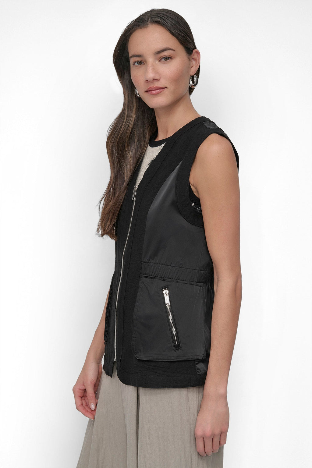 VEST IN SHINE MATTE