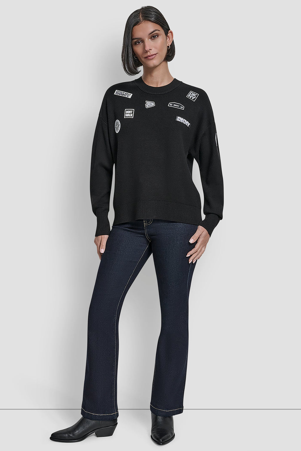 PINS AND PATCHES SWEATER