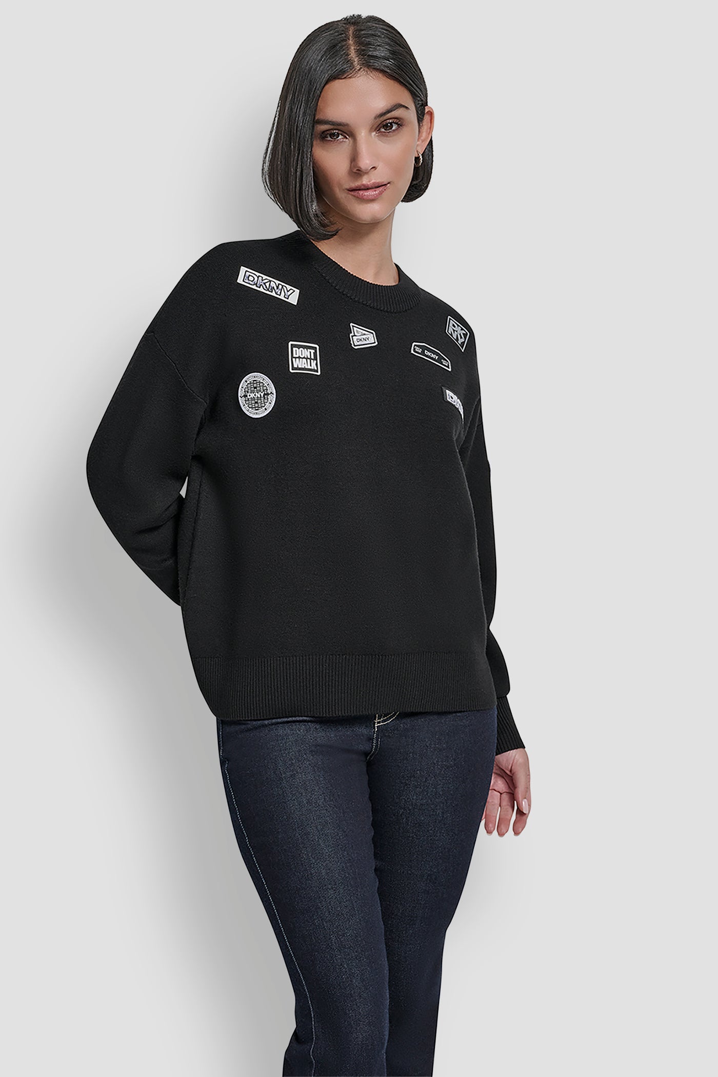 PINS AND PATCHES SWEATER