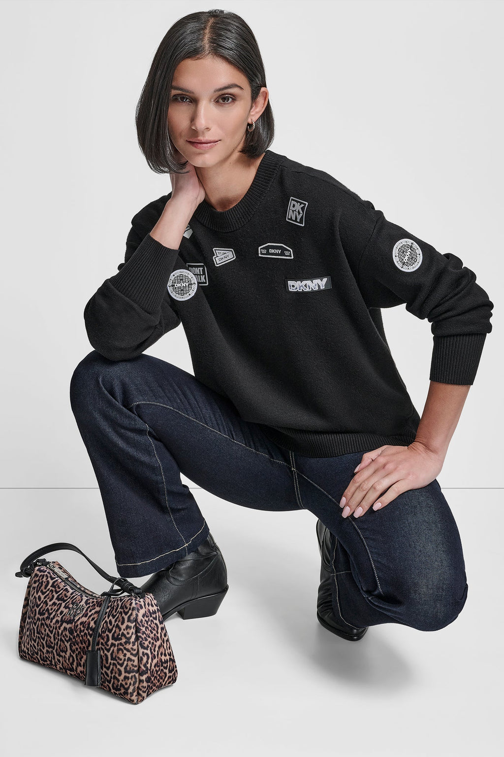 PINS AND PATCHES SWEATER