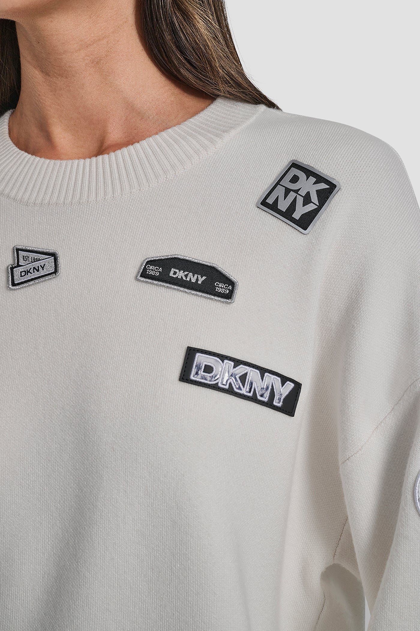 PINS AND PATCHES SWEATER
