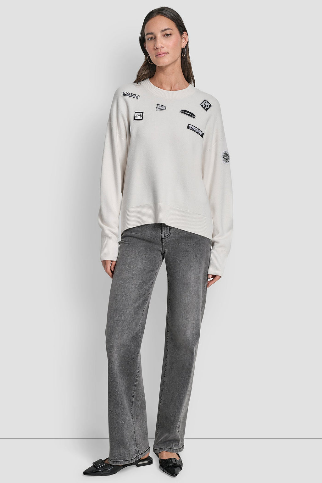 PINS AND PATCHES SWEATER