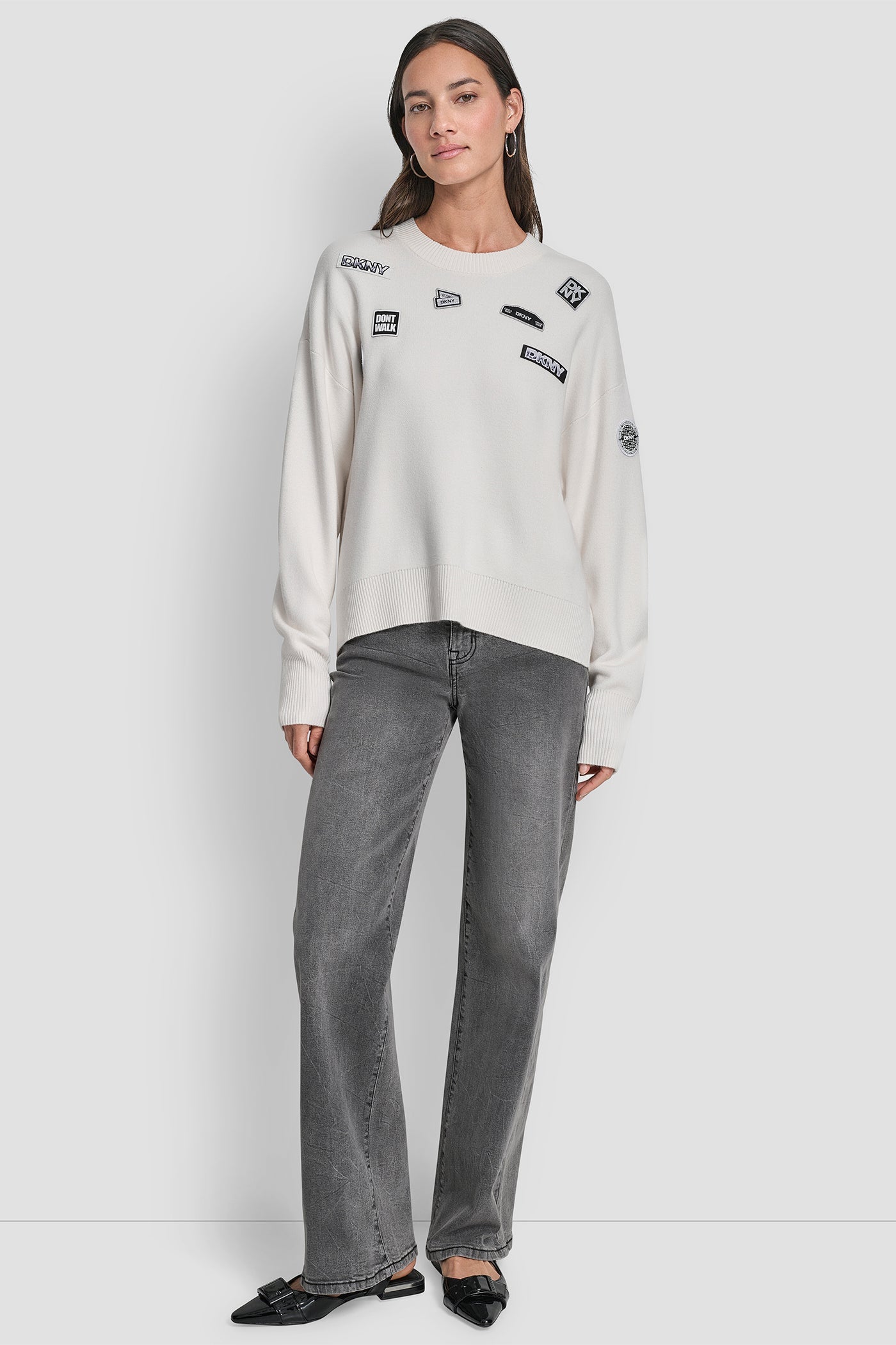 PINS AND PATCHES SWEATER