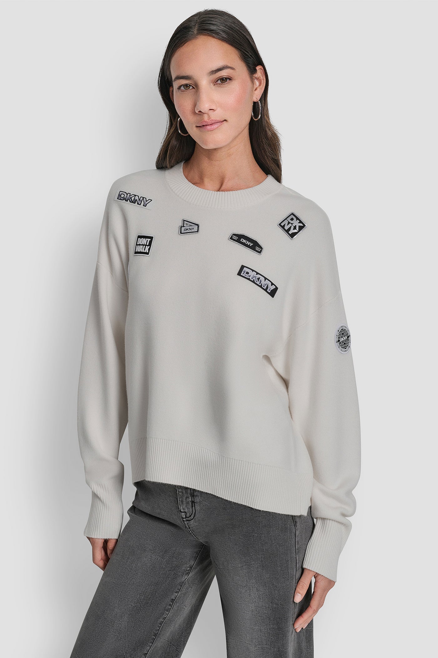 PINS AND PATCHES SWEATER