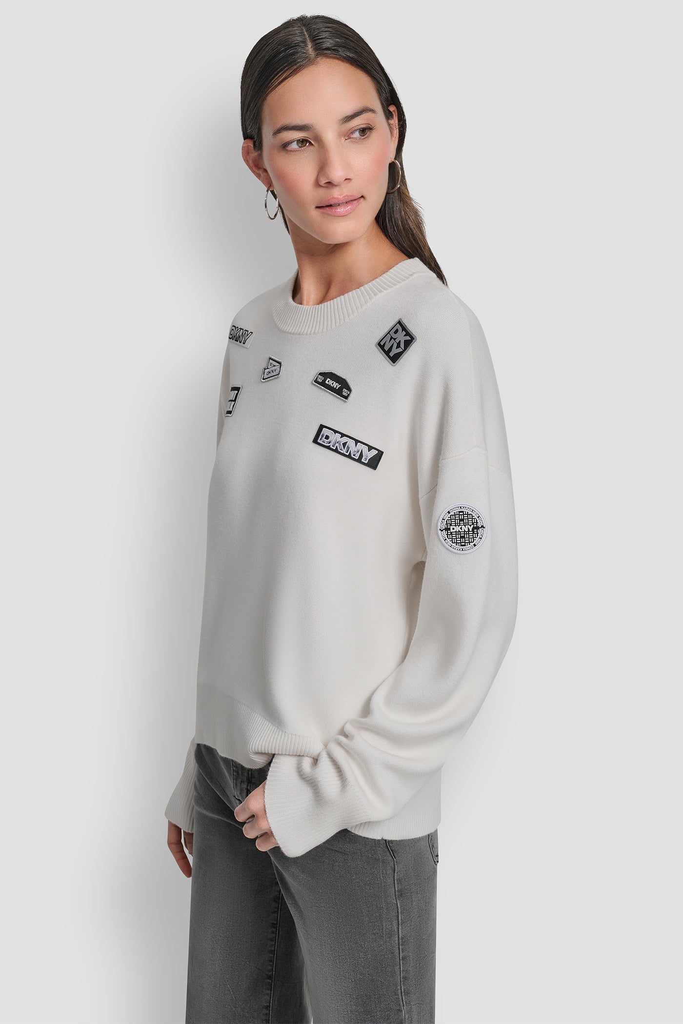 PINS AND PATCHES SWEATER