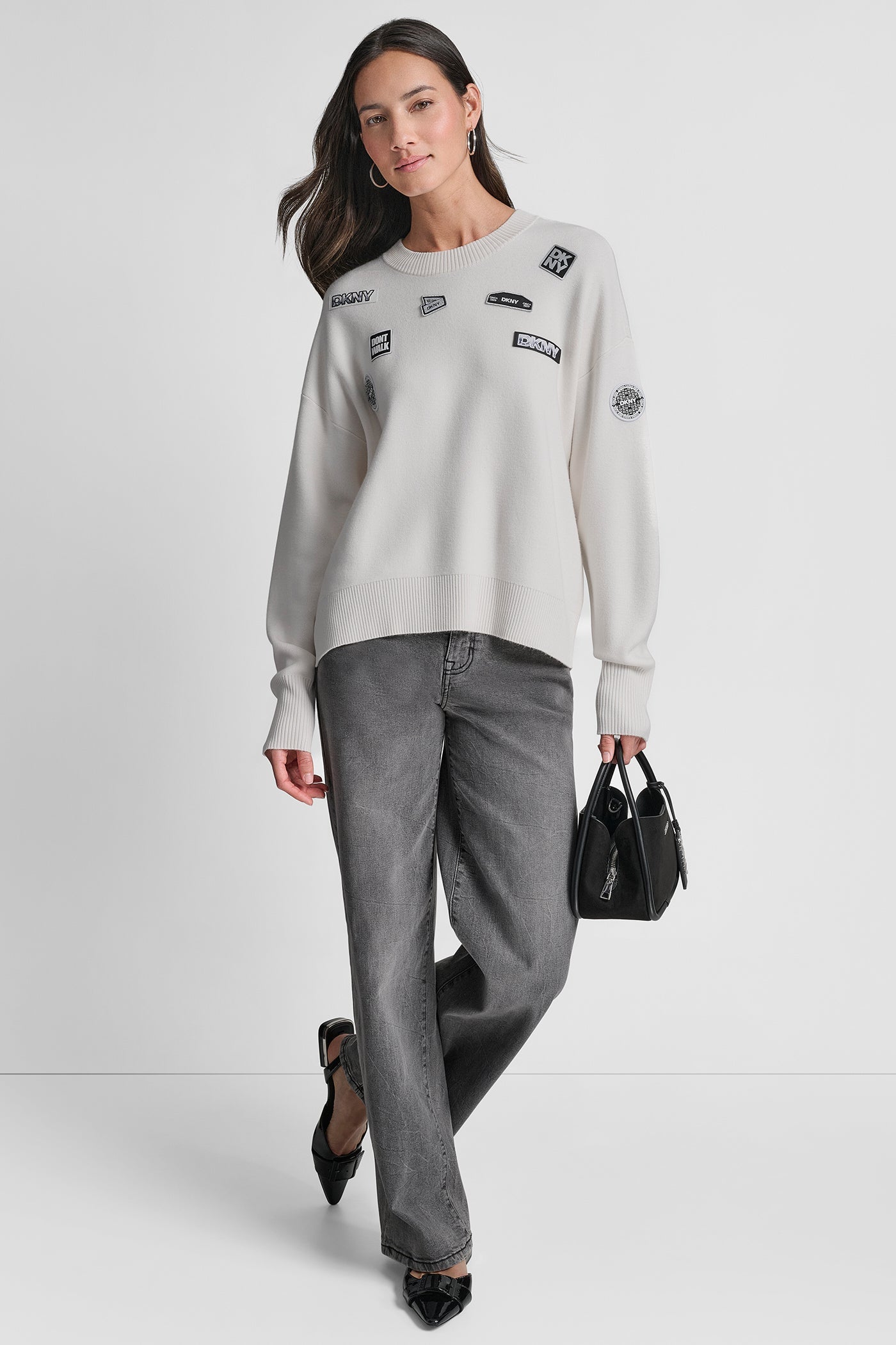 PINS AND PATCHES SWEATER