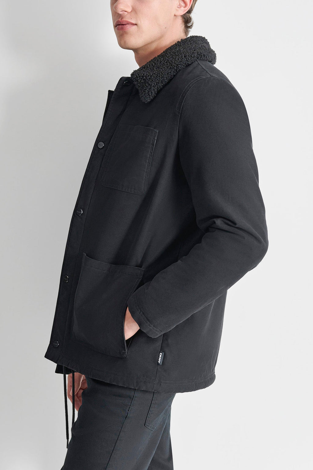 SHERPA LINED COTTON WORKER JACKET