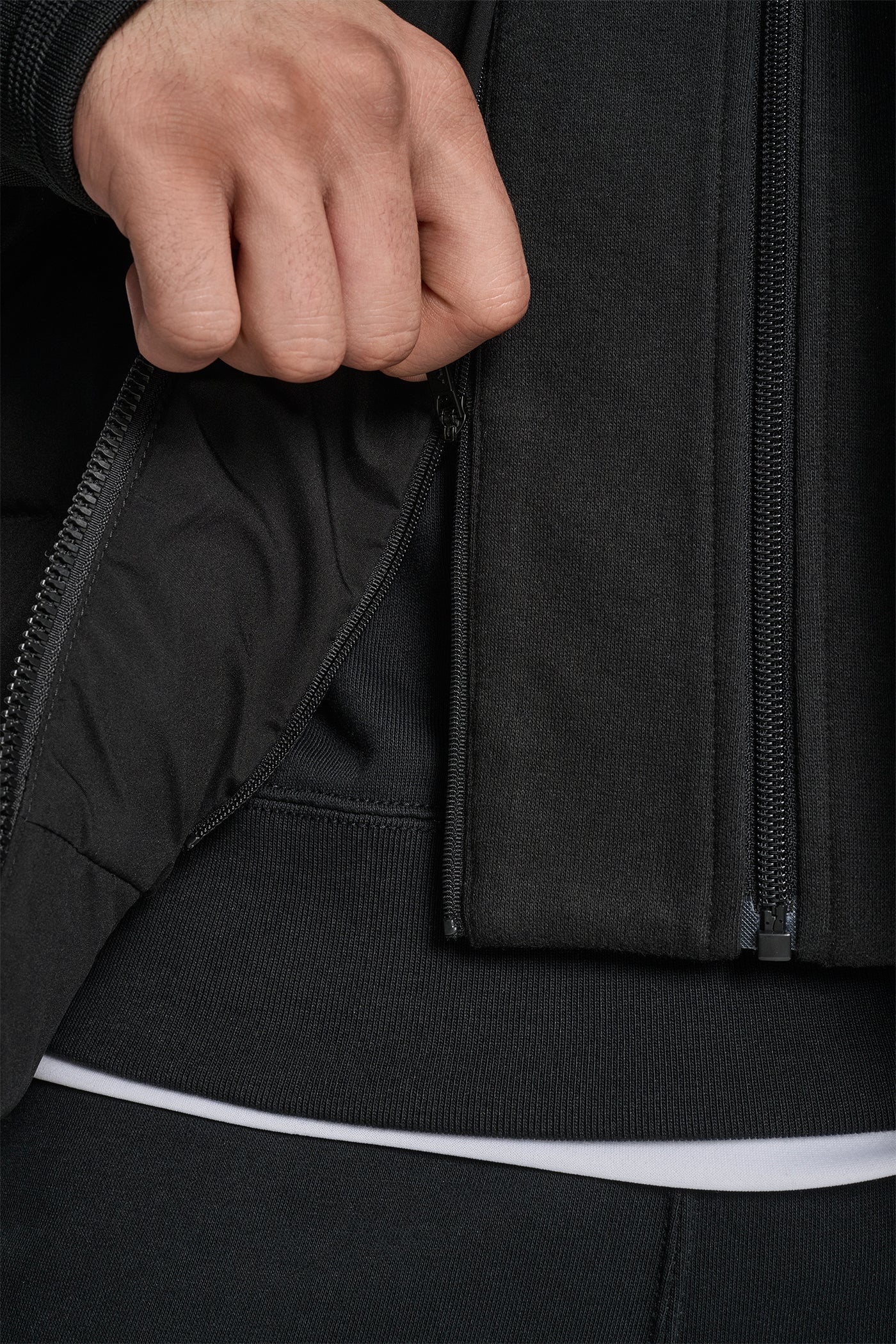 STRETCH BOMBER JACKET