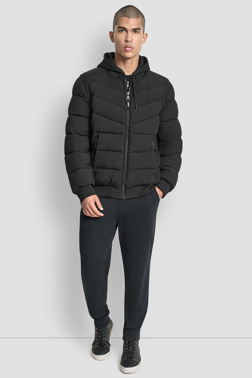 STRETCH BOMBER JACKET