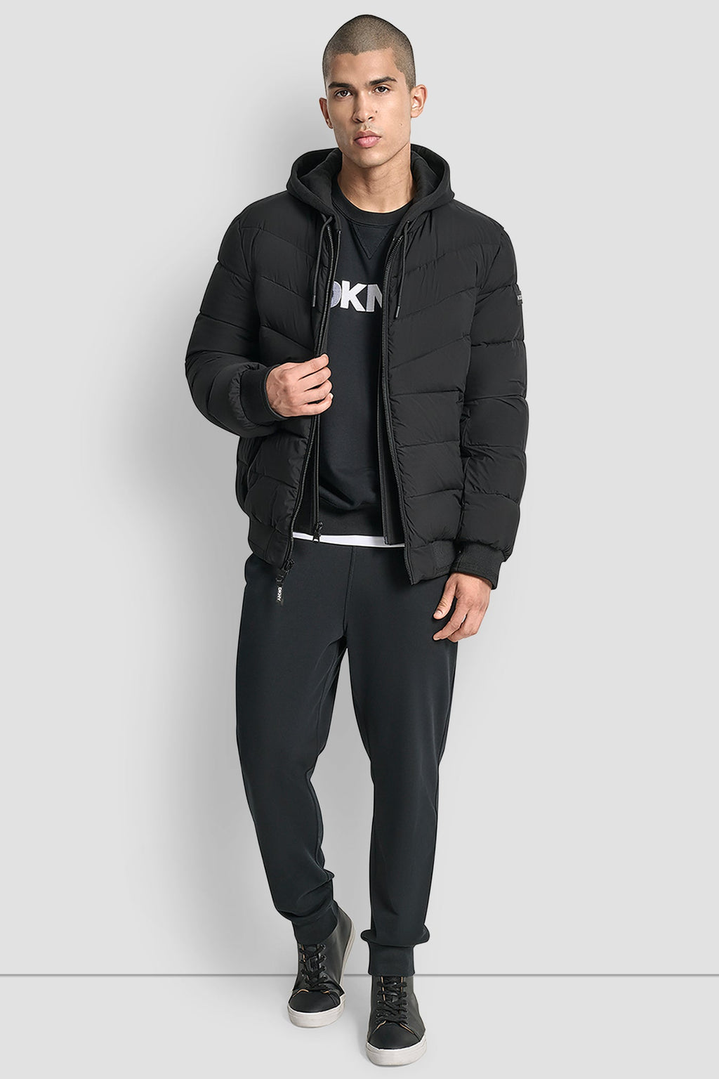 STRETCH BOMBER JACKET
