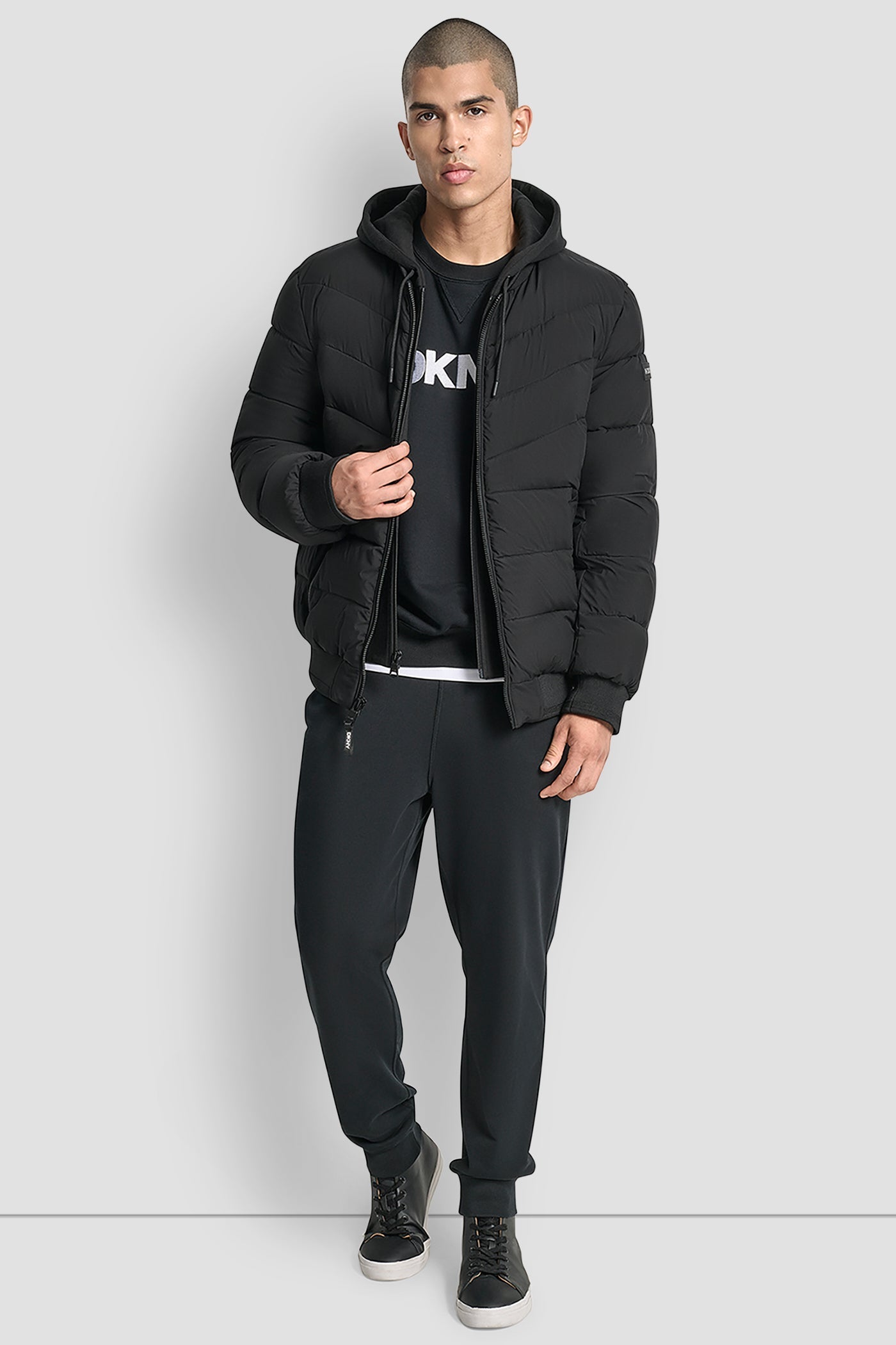 STRETCH BOMBER JACKET