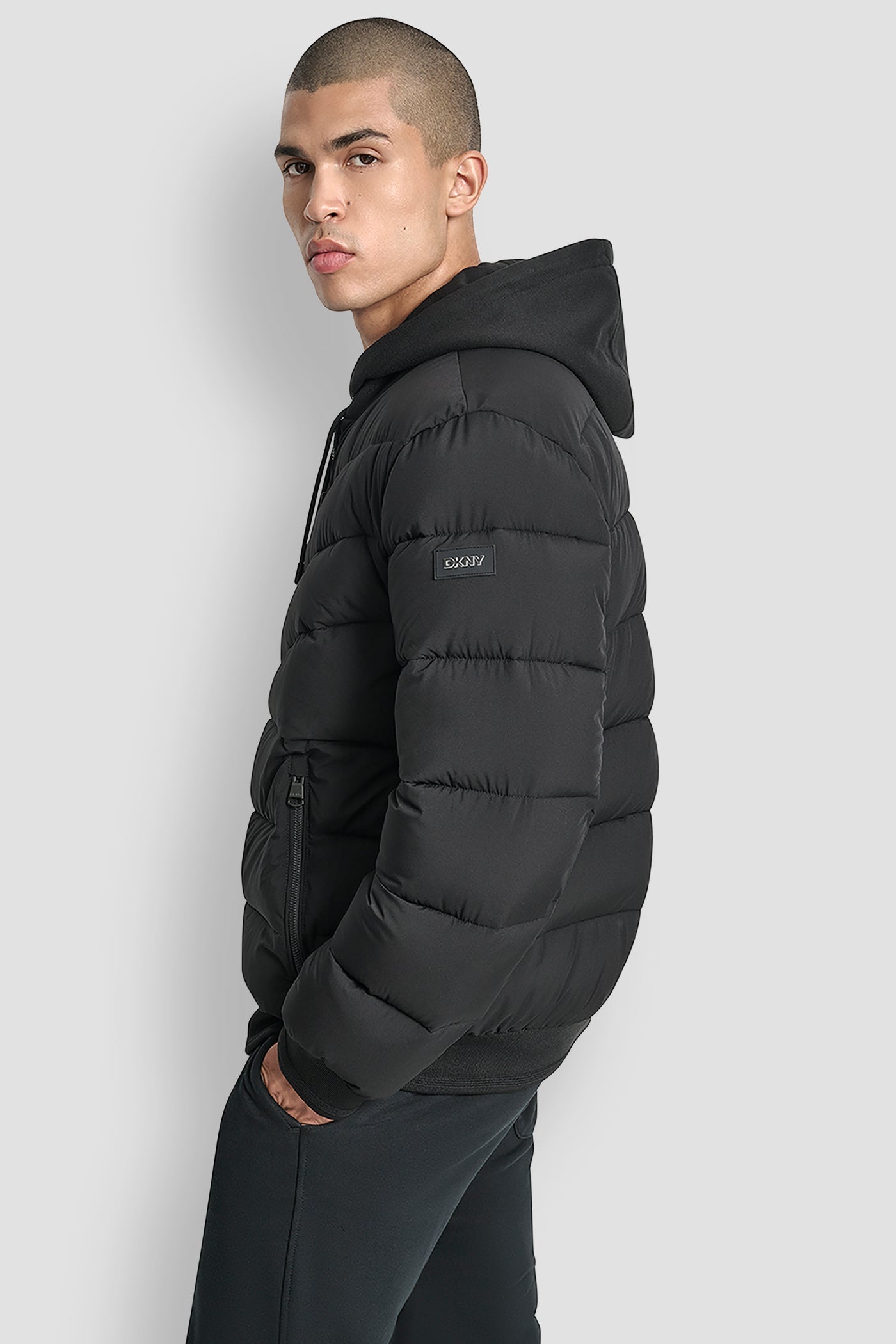 STRETCH BOMBER JACKET