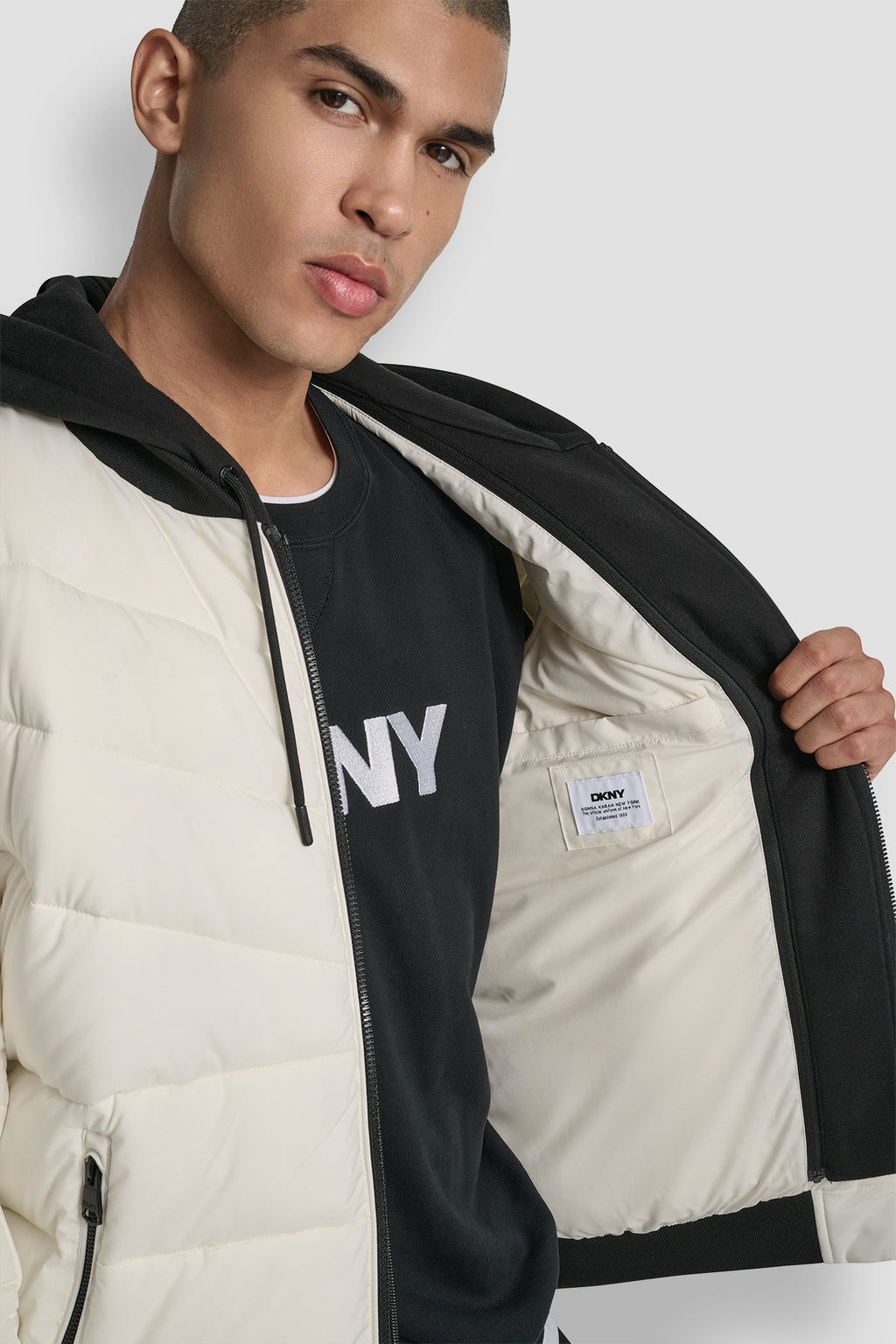 STRETCH BOMBER JACKET