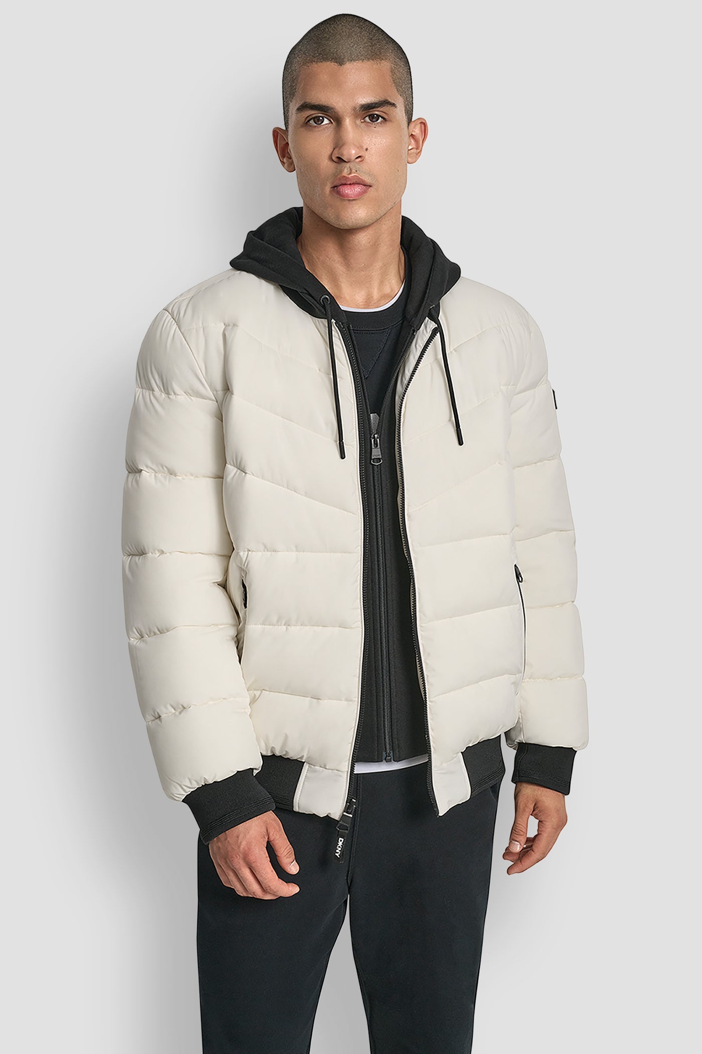 STRETCH BOMBER JACKET