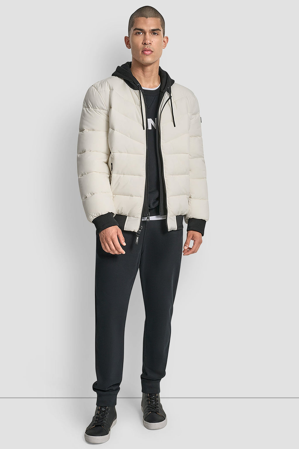 STRETCH BOMBER JACKET