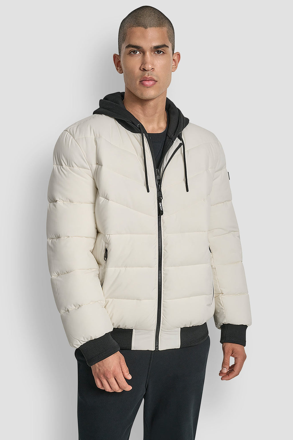 STRETCH BOMBER JACKET