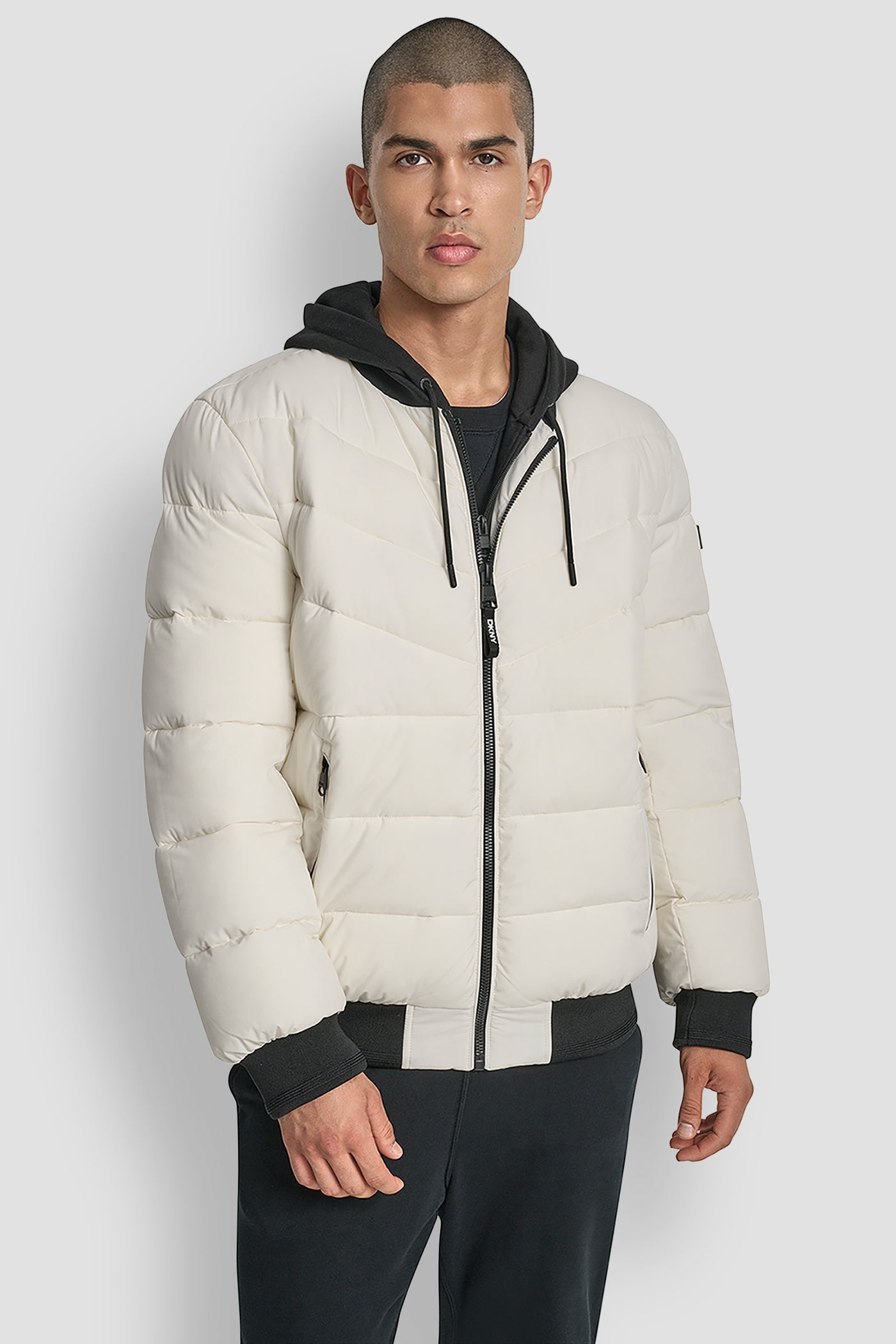 STRETCH BOMBER JACKET