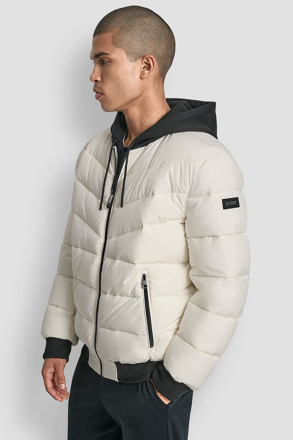 STRETCH BOMBER JACKET
