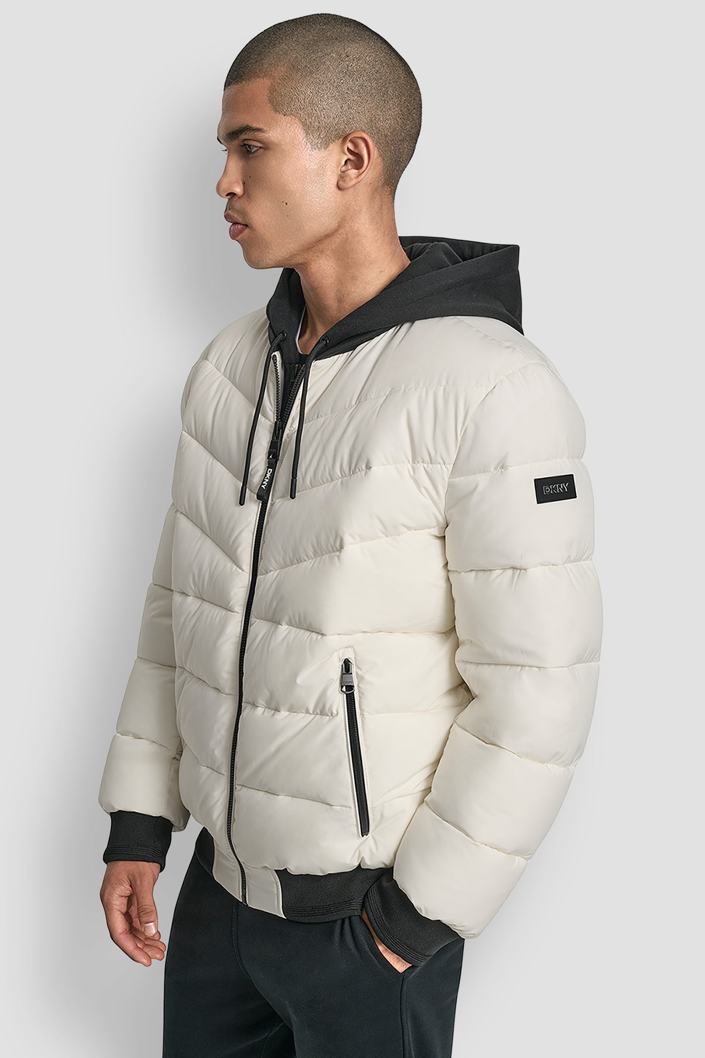 STRETCH BOMBER JACKET