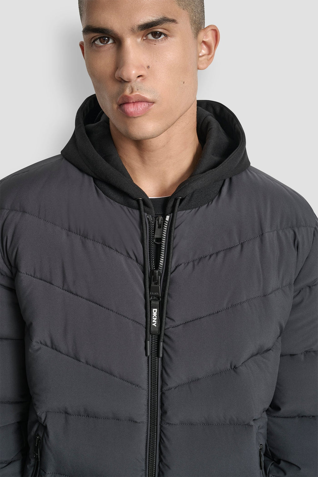 STRETCH BOMBER JACKET