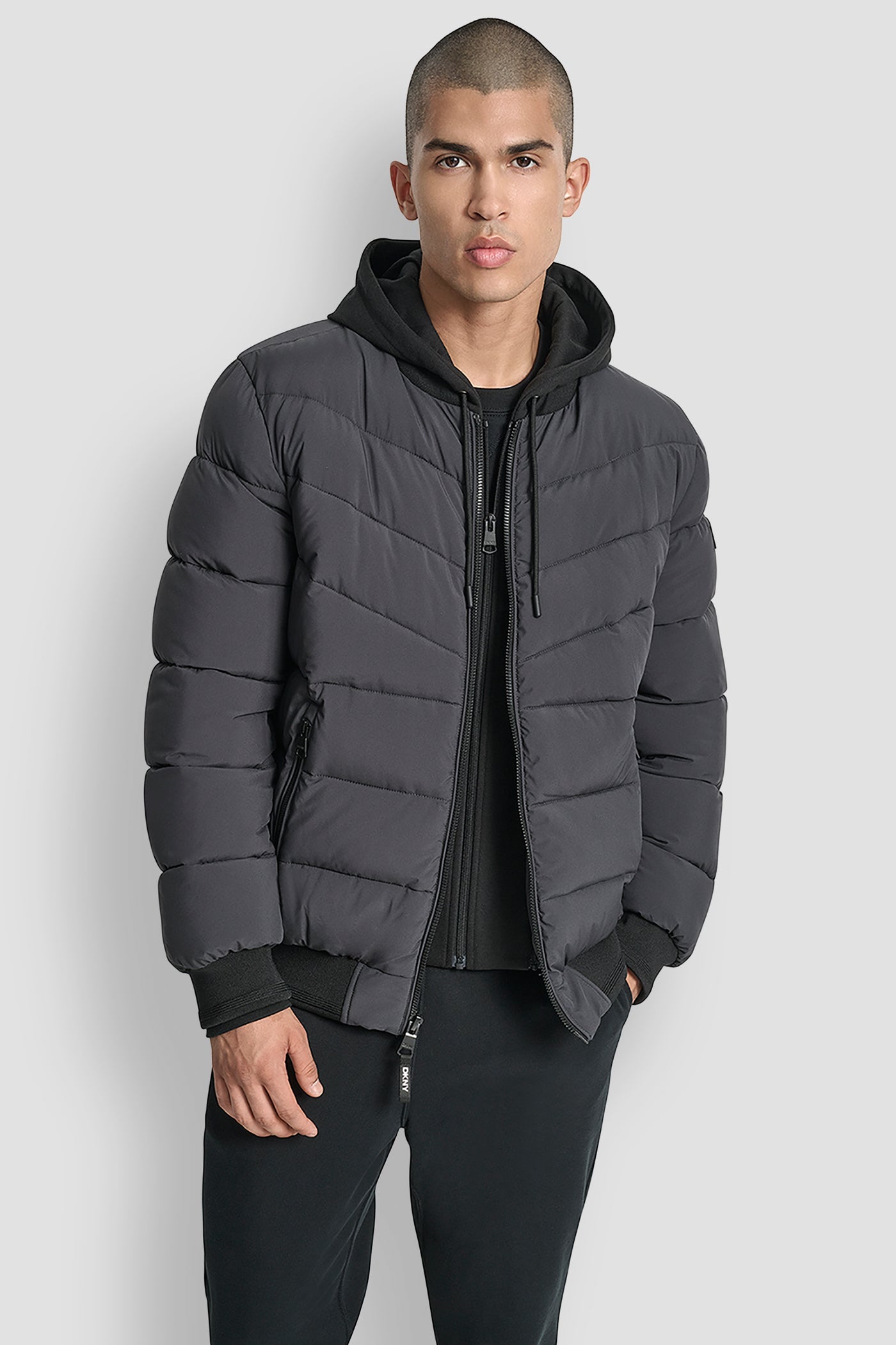 STRETCH BOMBER JACKET