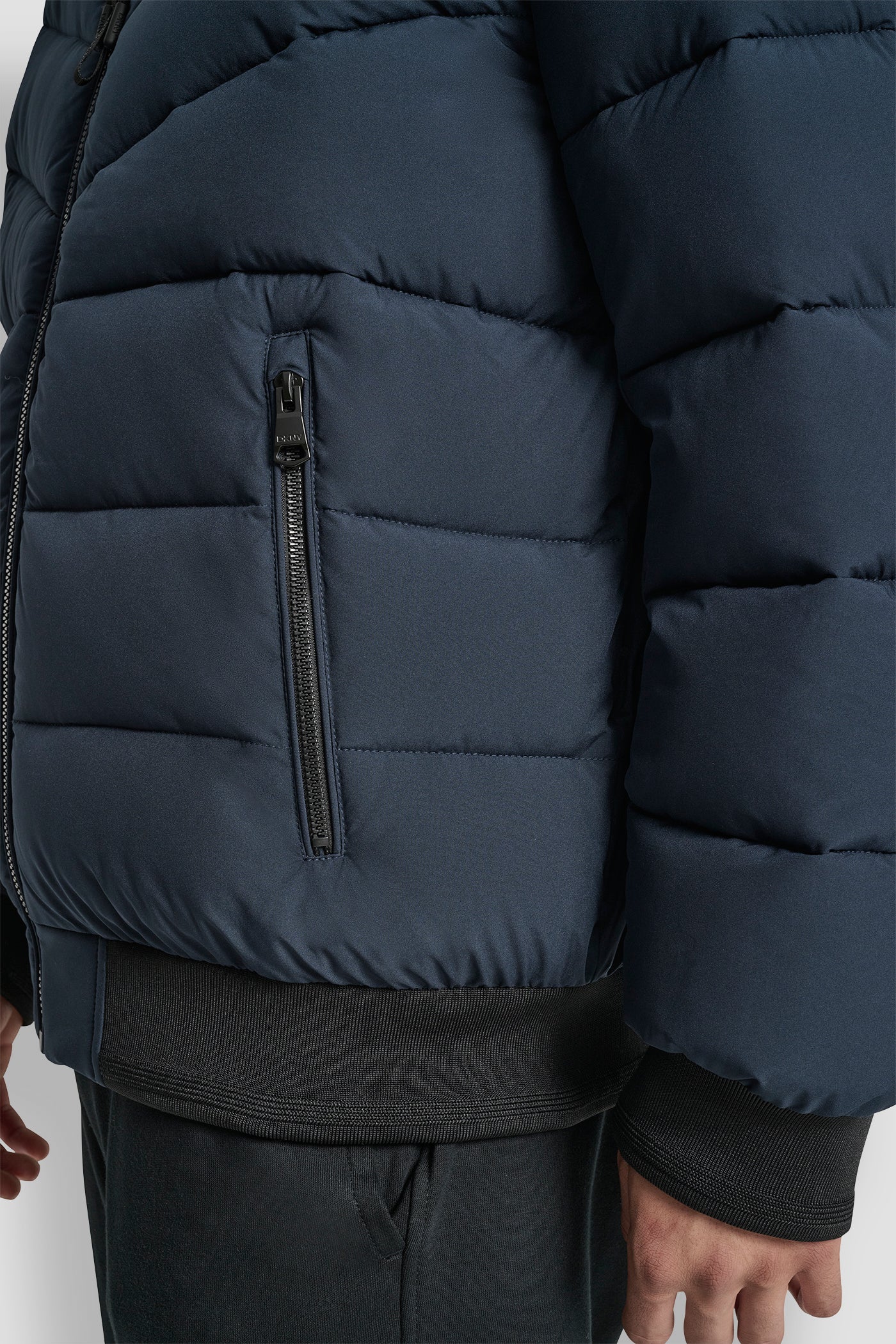 STRETCH BOMBER JACKET