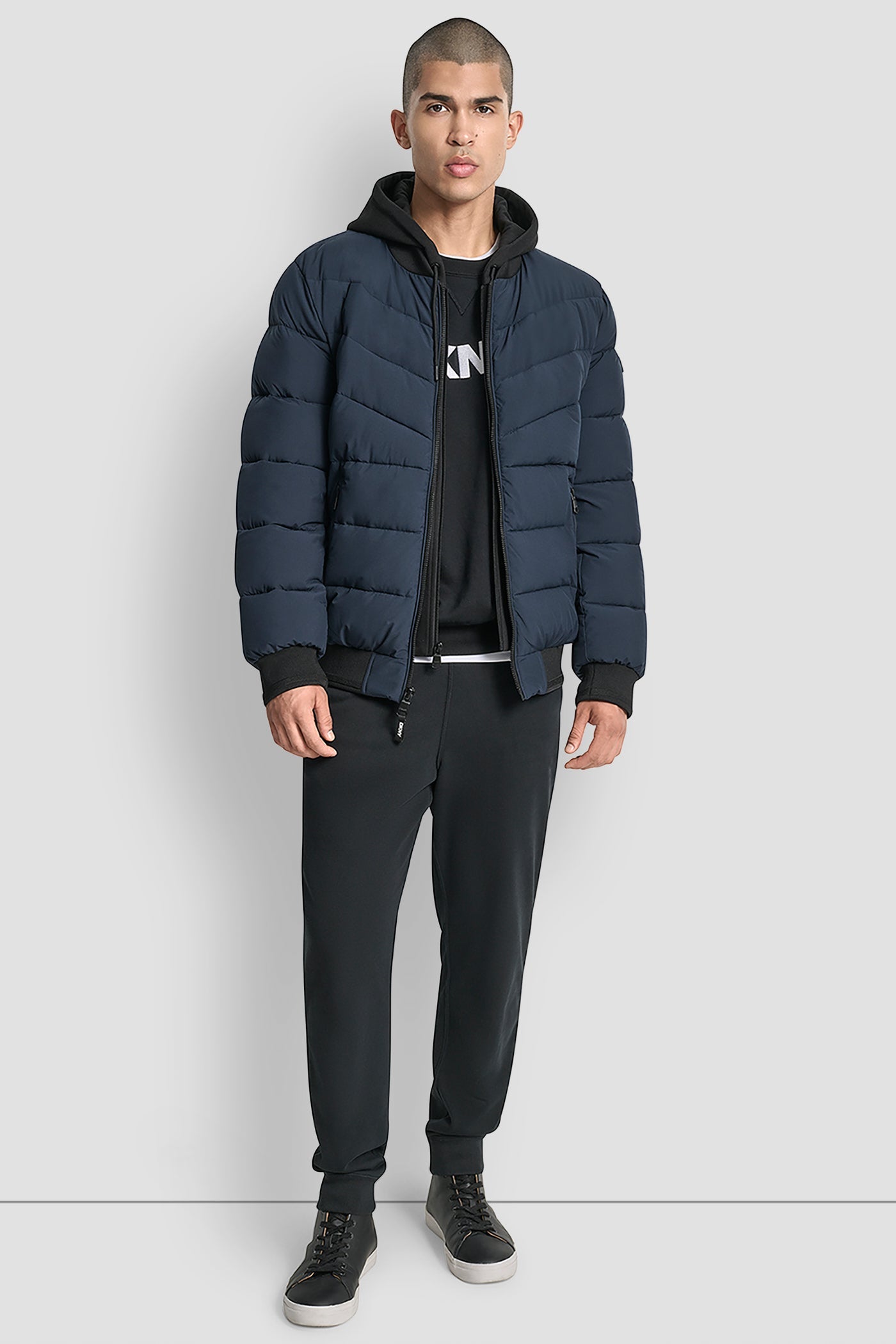 STRETCH BOMBER JACKET