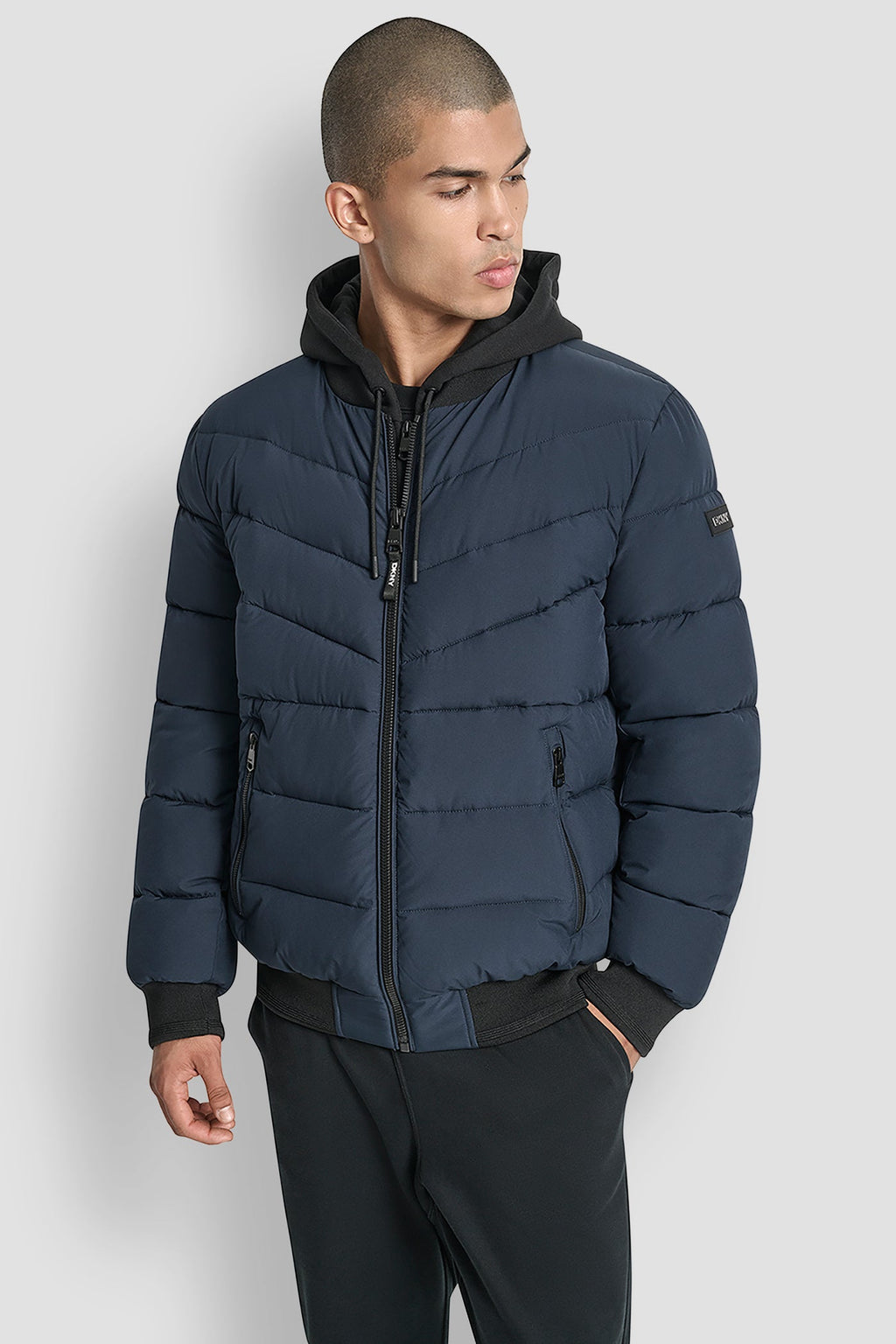 STRETCH BOMBER JACKET