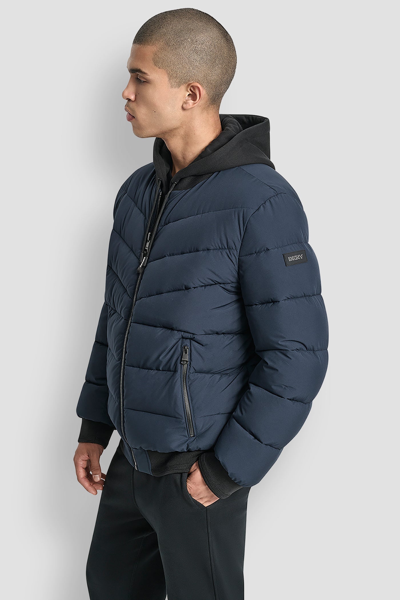STRETCH BOMBER JACKET