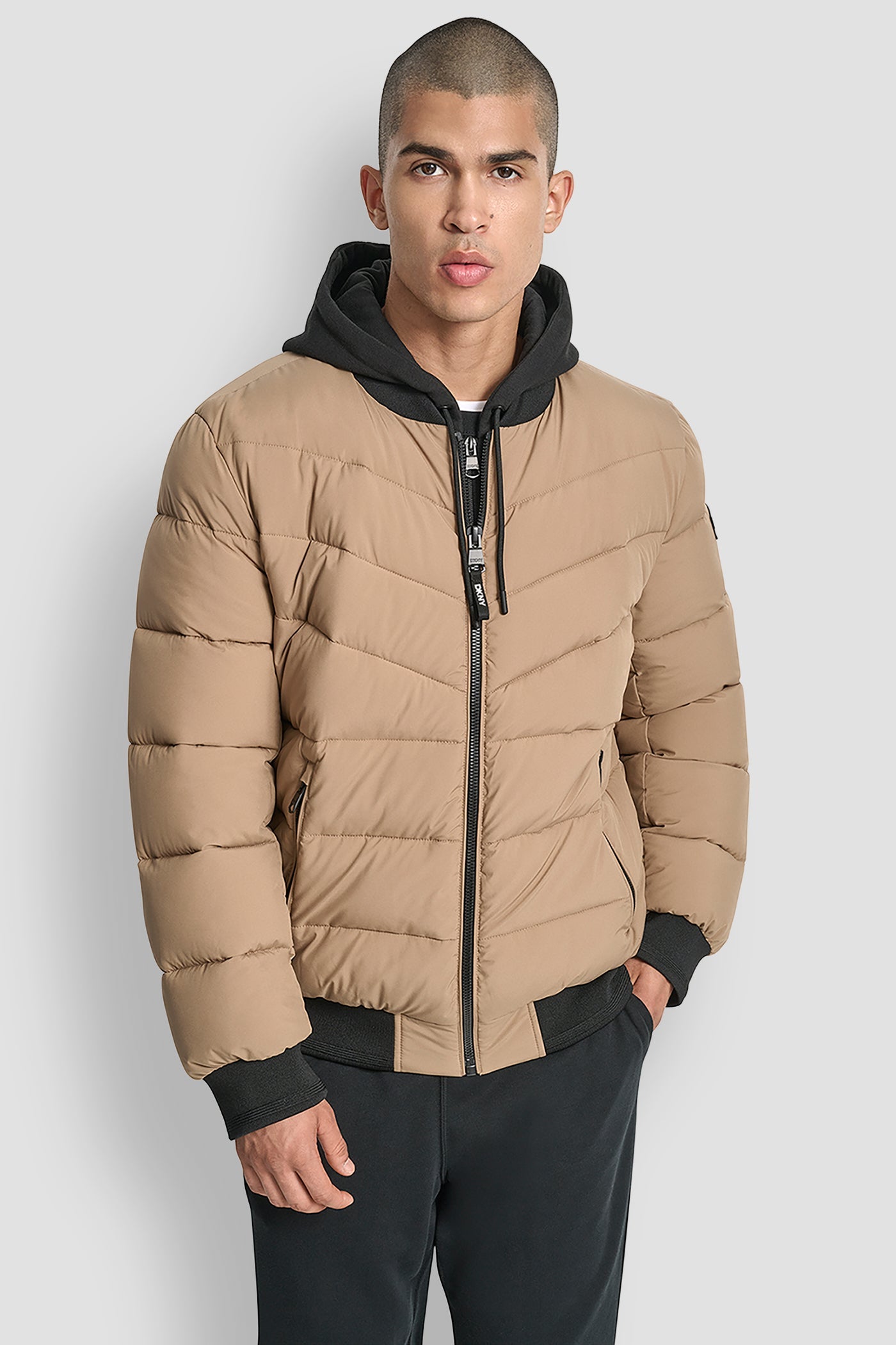 STRETCH BOMBER JACKET
