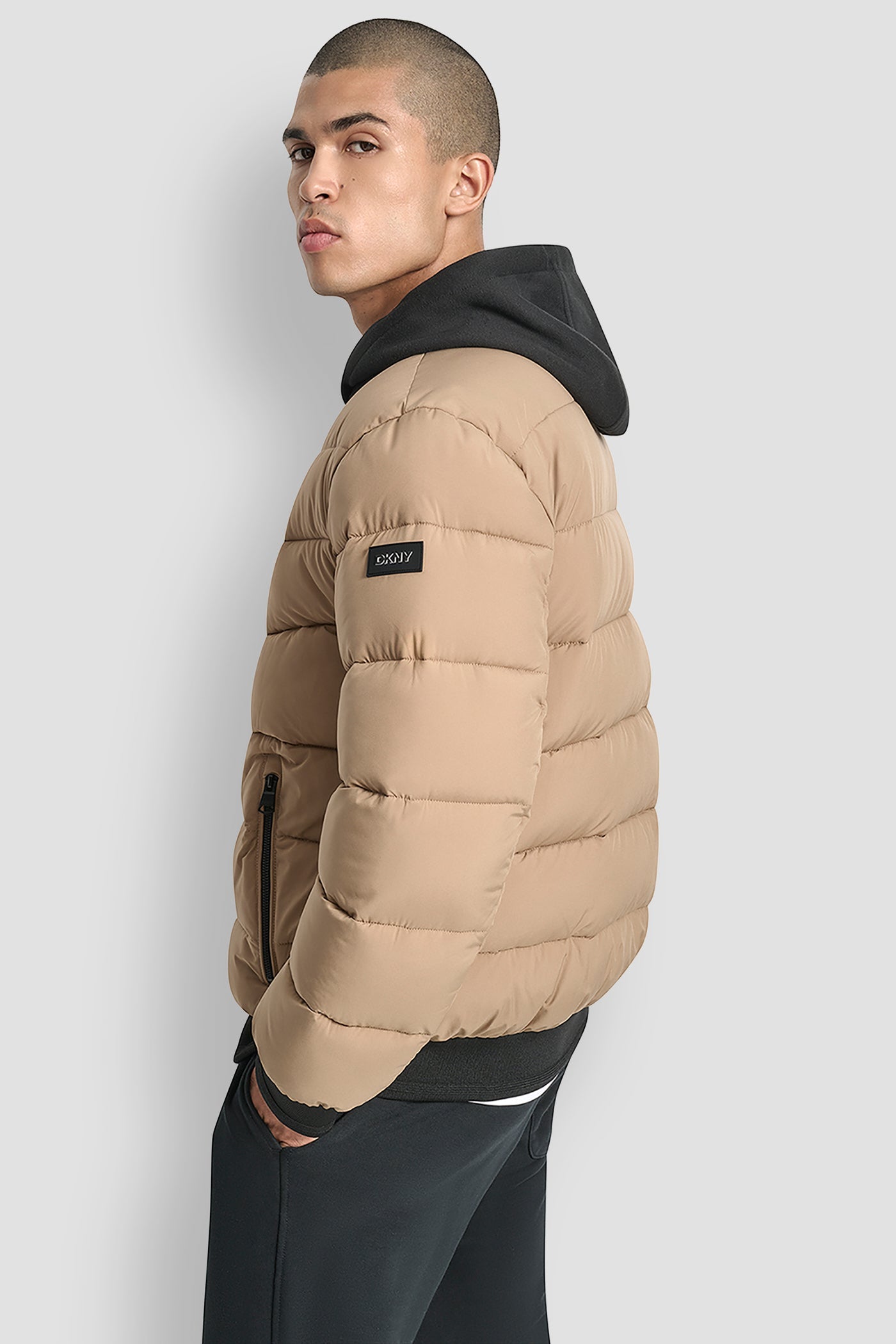 STRETCH BOMBER JACKET
