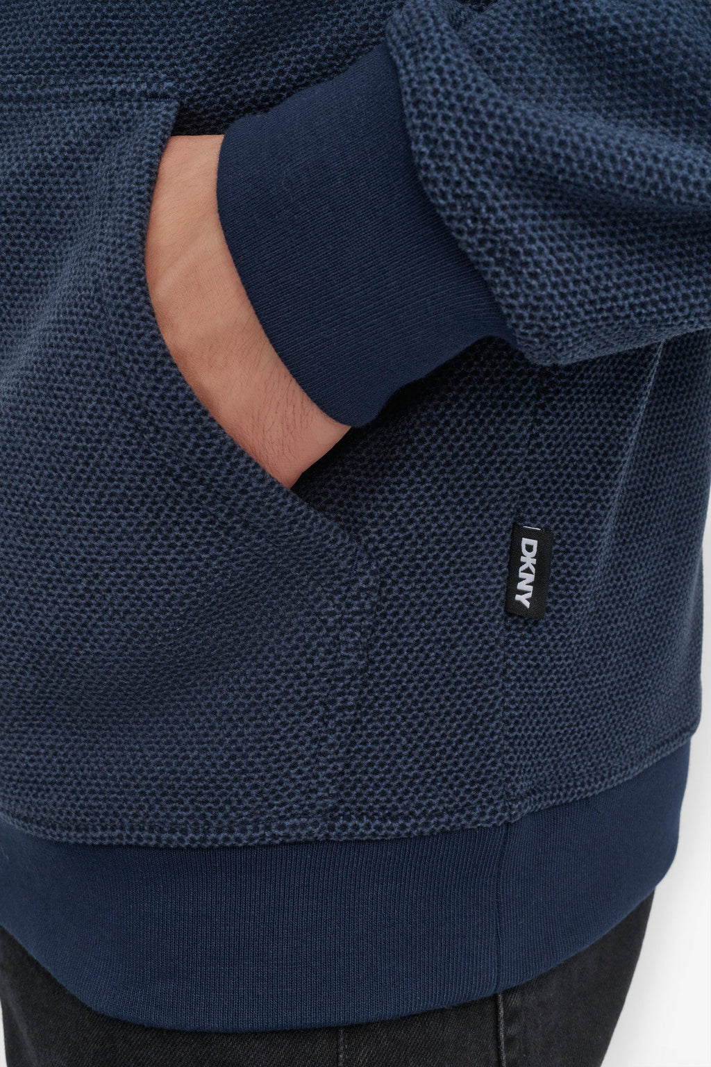 SHERPA LINED SWEATER KNIT BOMBER
