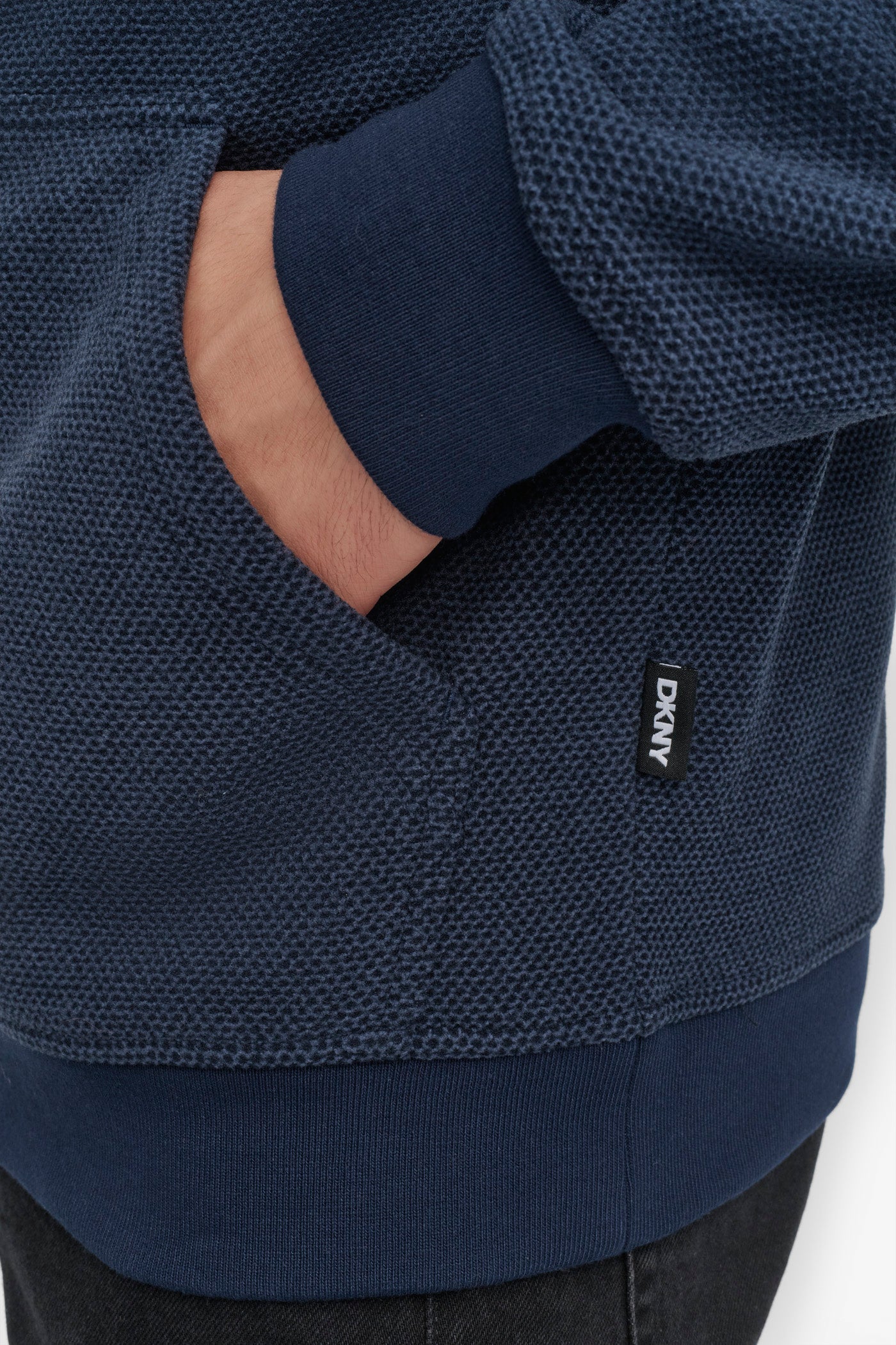 SHERPA LINED SWEATER KNIT BOMBER